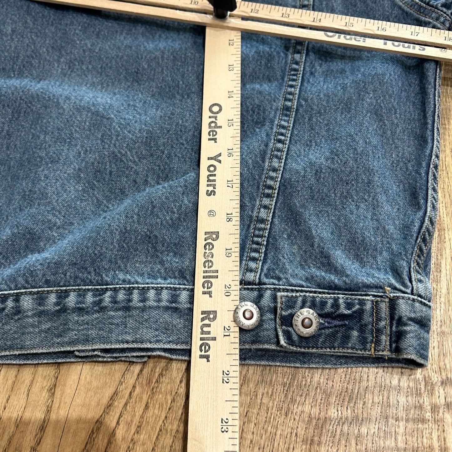 VINTAGE 90s | GAP Denim Jean Trucker Jacket sz S