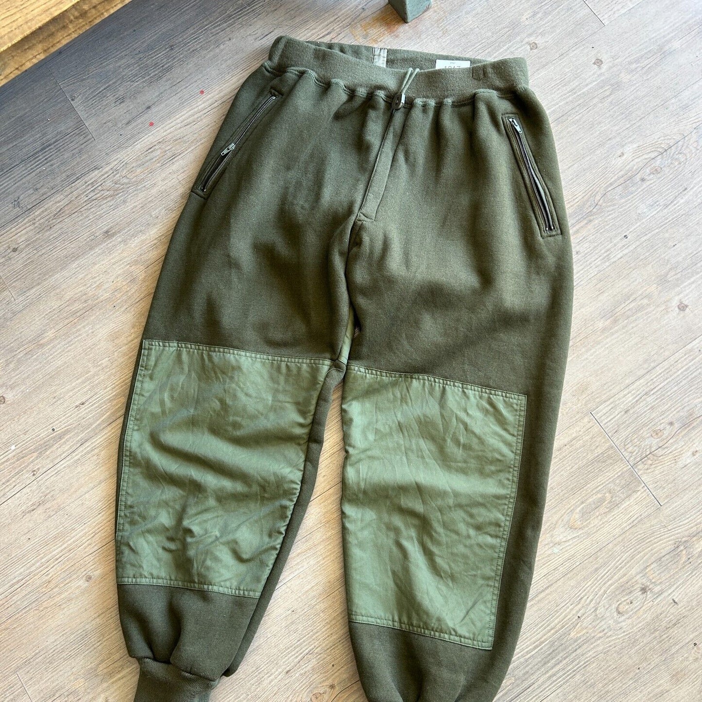 VINTAGE 80s | Military Double Knee Combat Sweat Pants sz W32 L30