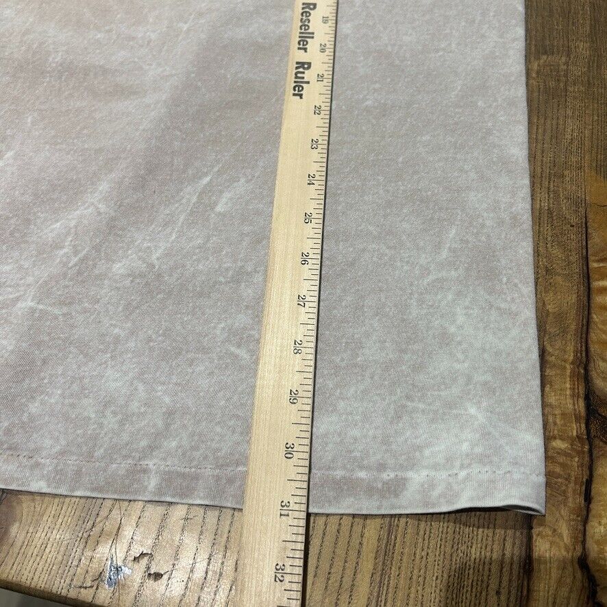 VINTAGE 90s | Faded Blank Cream Stone Wash T-Shirt sz L