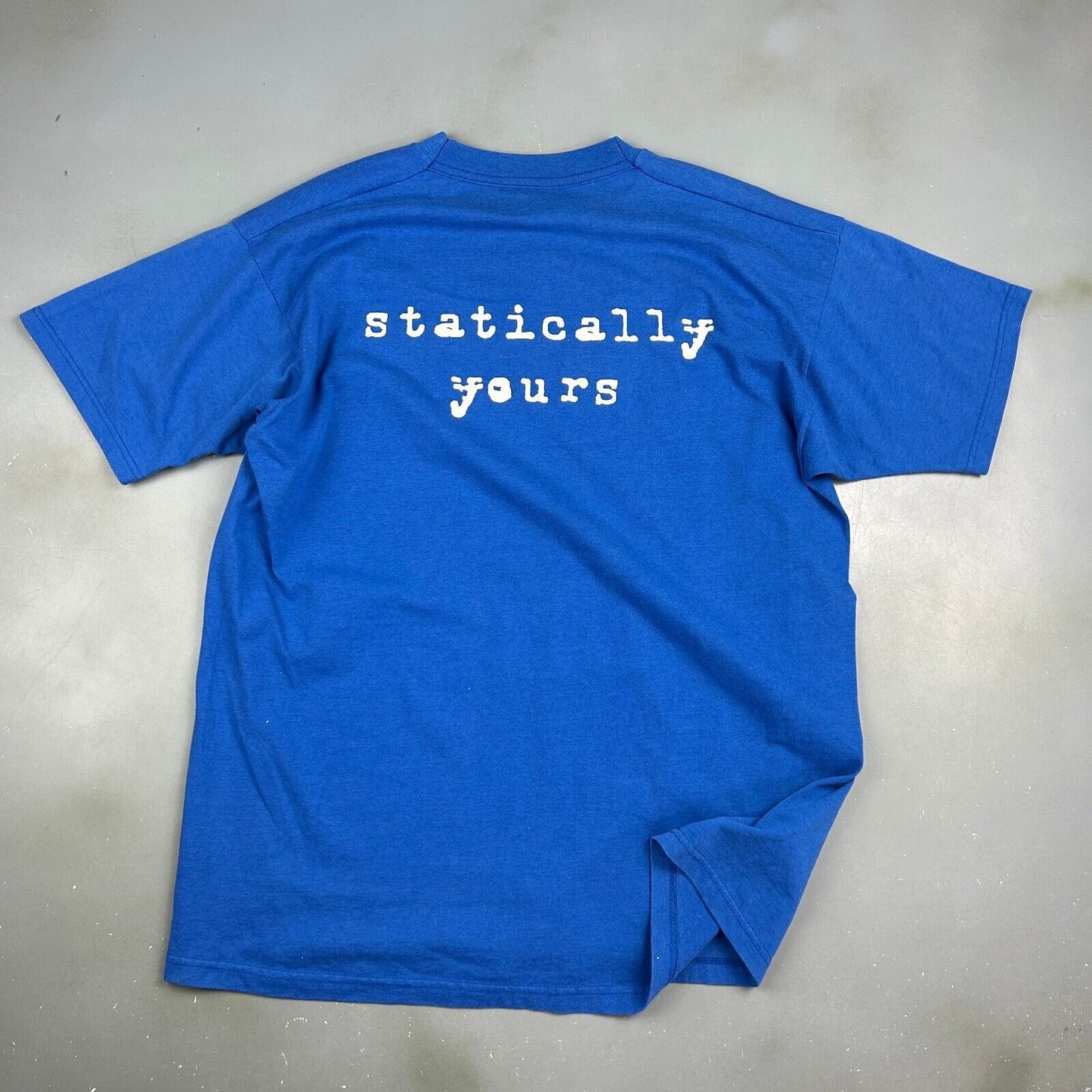 VINTAGE 90s | Grovel Statically Yours Band T-Shirt sz XL Men Adult