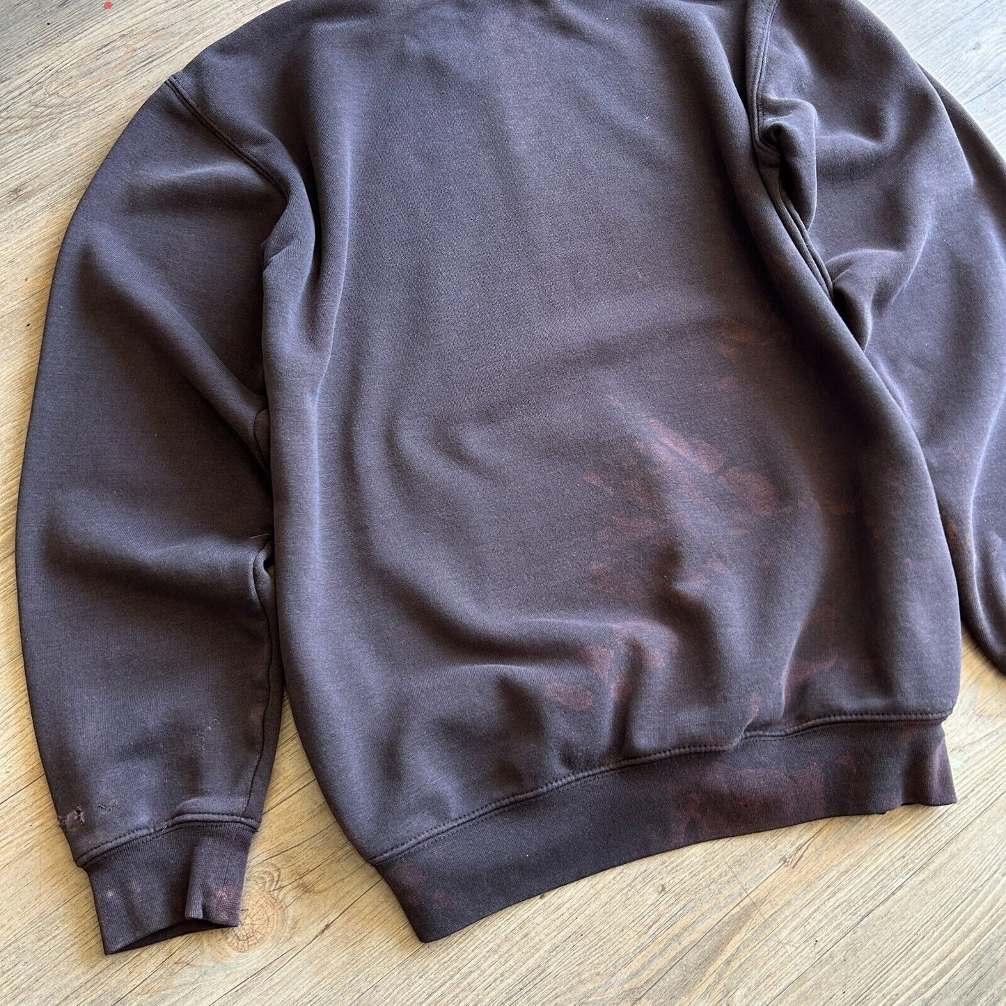 VINTAGE | CARHARTT Embroidered Logo Faded Crew Sweater sz S