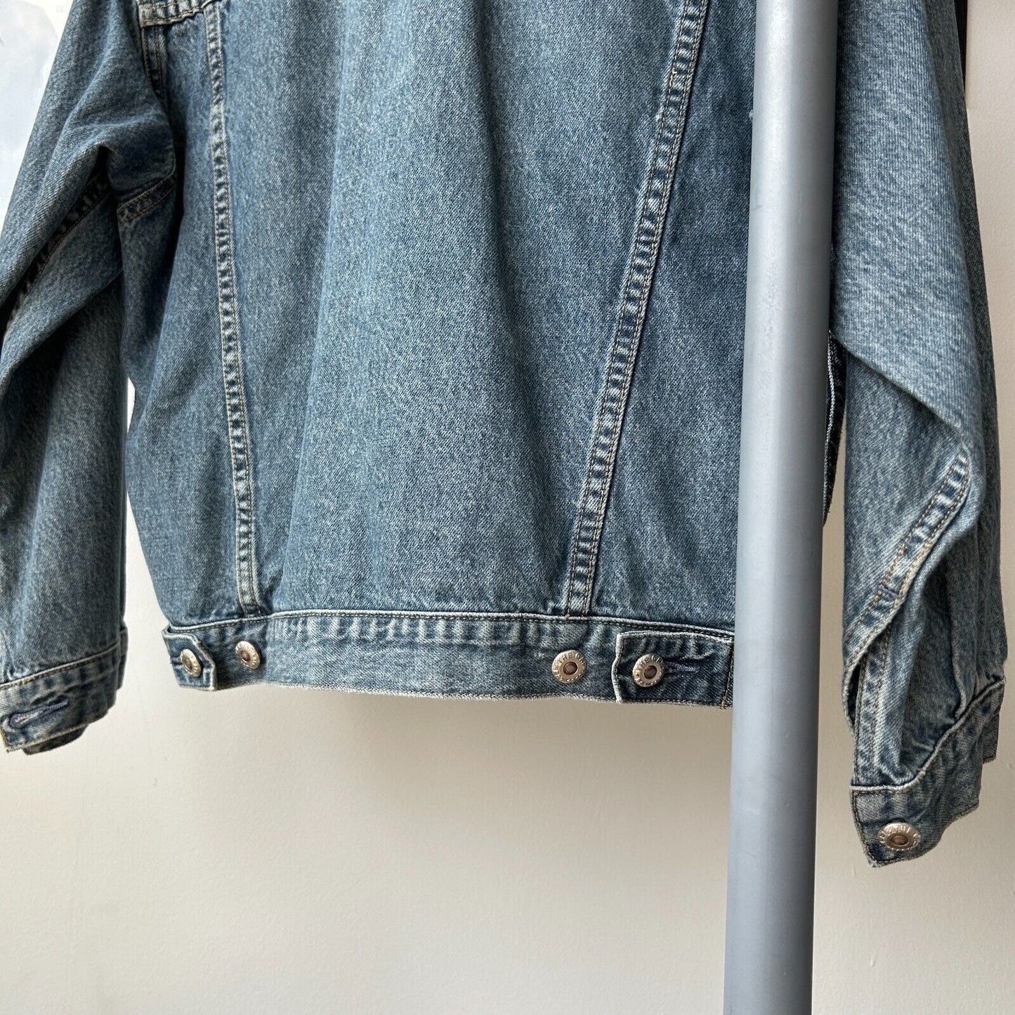 VINTAGE 90s | GAP Denim Jean Trucker Jacket sz S