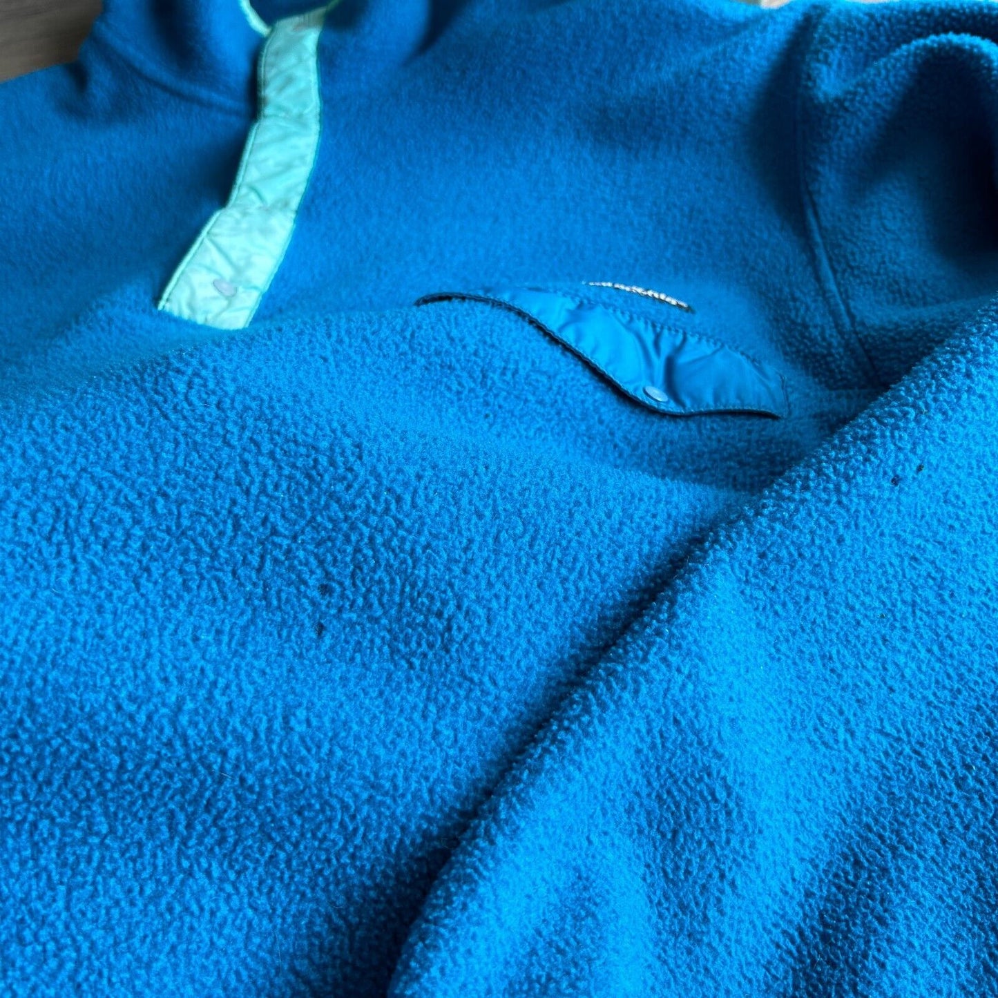 VINTAGE | Patagonia Snap T Blue Fleece Sweater sz XL