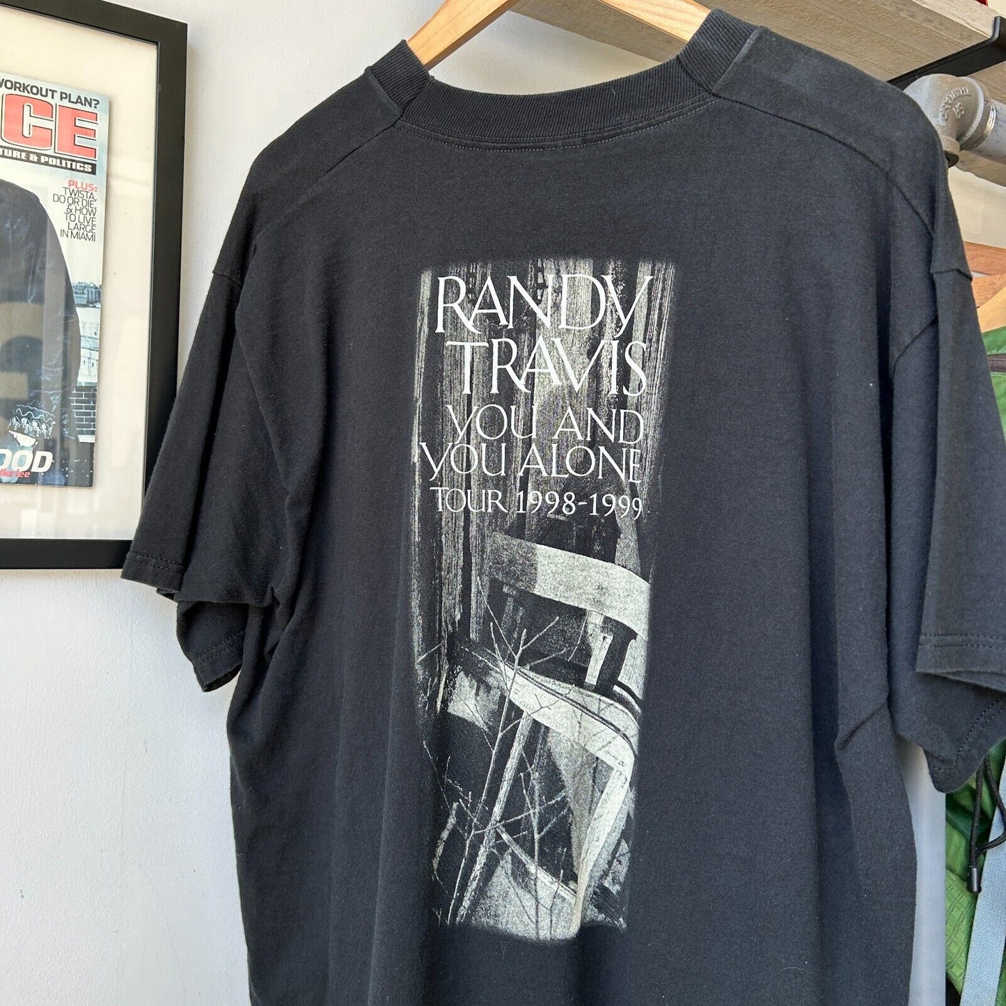 VINTAGE 90s | Randy Travis You & You Alone Band T-Shirt sz L