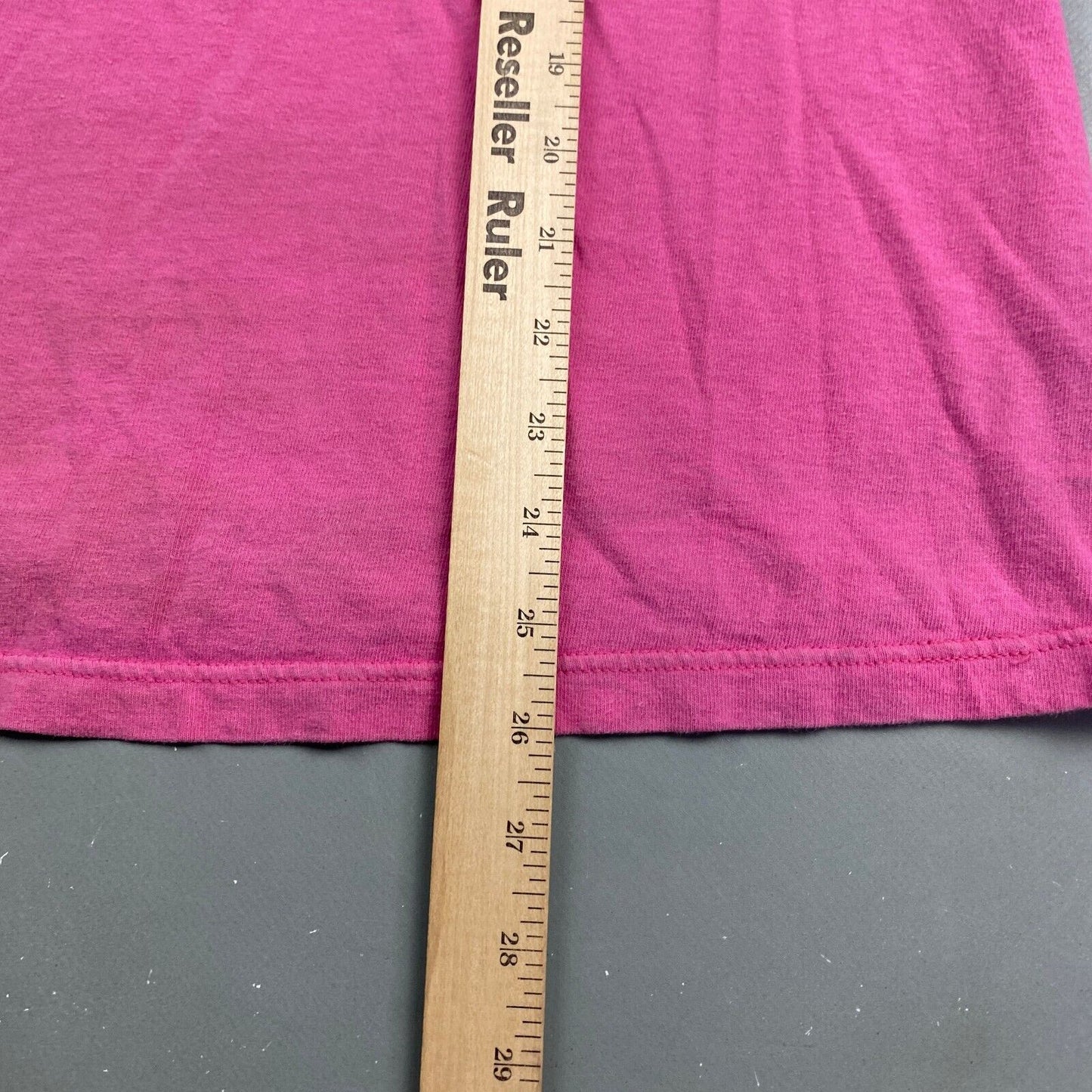 VINTAGE 90s Mickey & Friends Cartoon Embroidered Pink T-Shirt sz Medium Adult