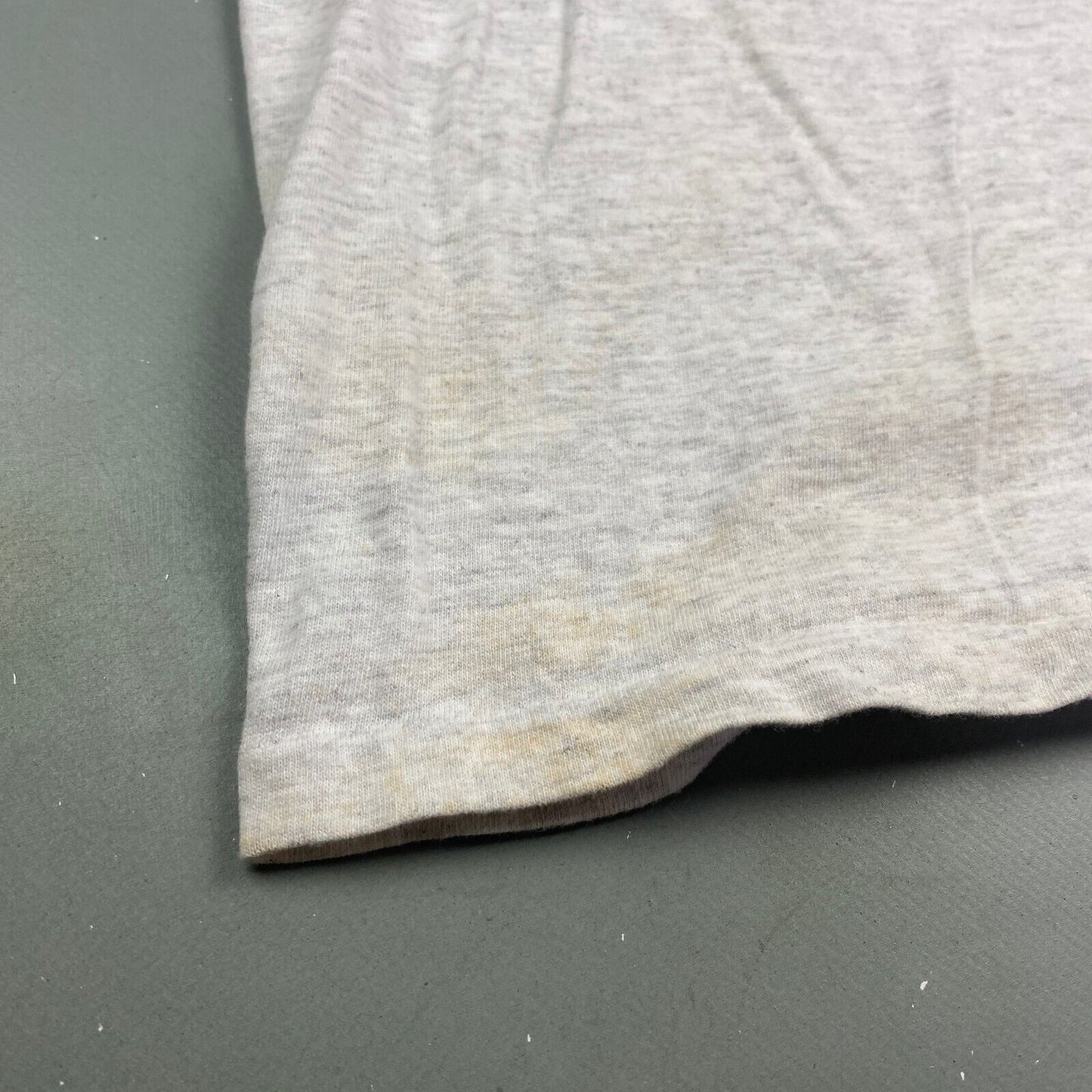 VINTAGE FEDERAL Bureau Of Investigation Grey T-Shirt sz Large Adult