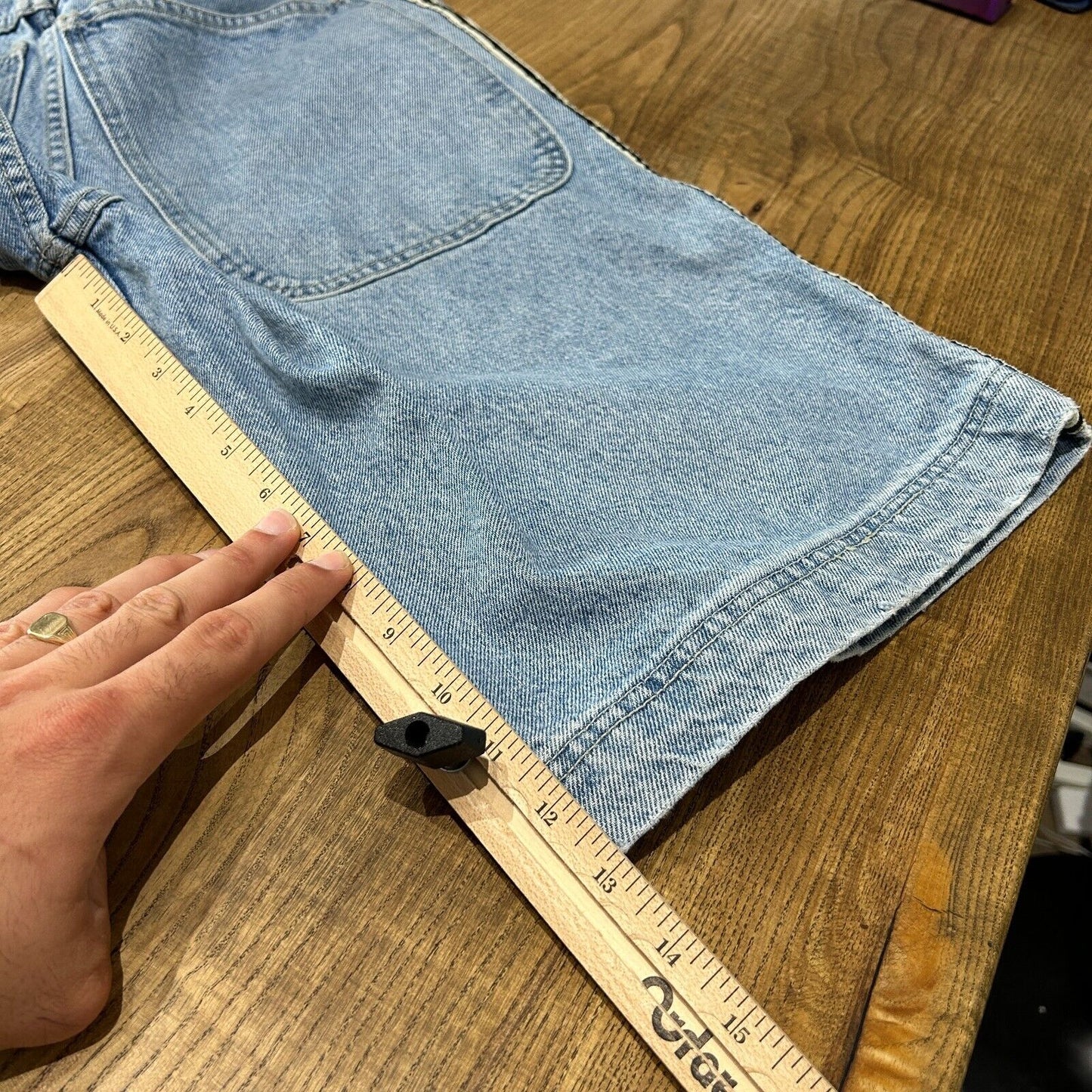 VINTAGE 90s | Skunk JNCO Jeans Baggy Denim Shorts sz W30