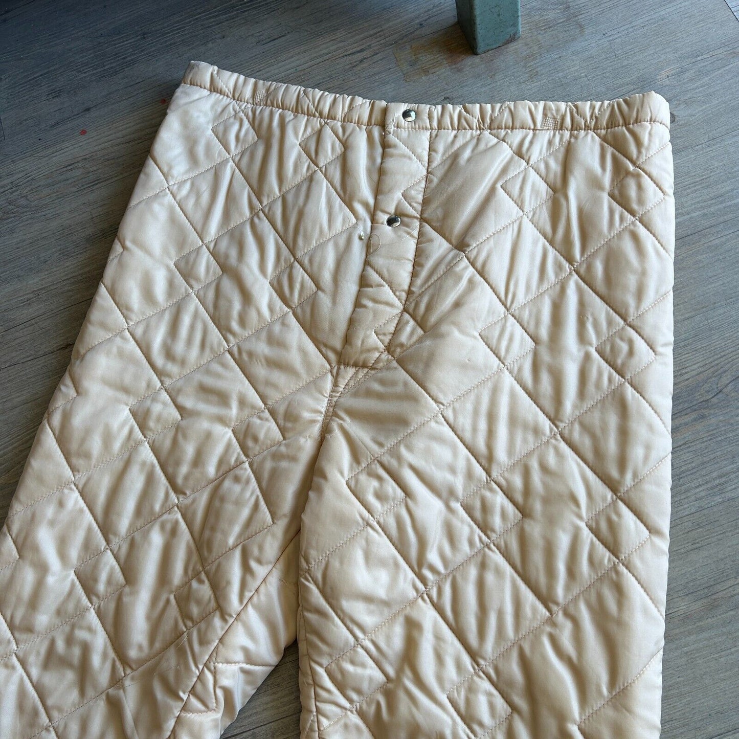 VINTAGE 70s 80s | Military Quilted Liner Pants W38 L30