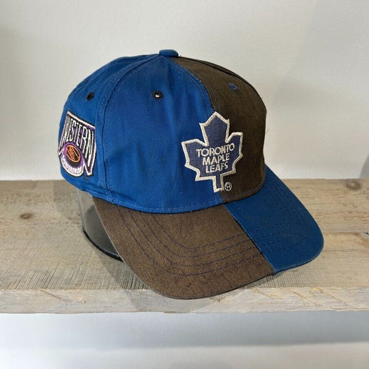 VINTAGE 90s | Toronto Maple Leafs Starter Snapback HAT sz OS Youth*