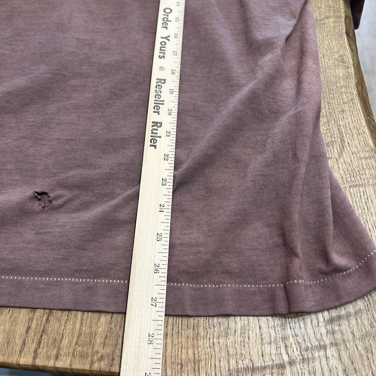 VINTAGE 90s | Animals In Danger The Body Shop Over Dyed Brown T-Shirt sz XL