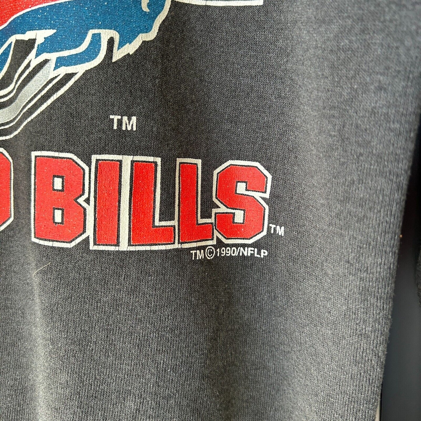VINTAGE 1990 | Buffalo Bills NFL Super Bowl XXV Sweater sz S Adult