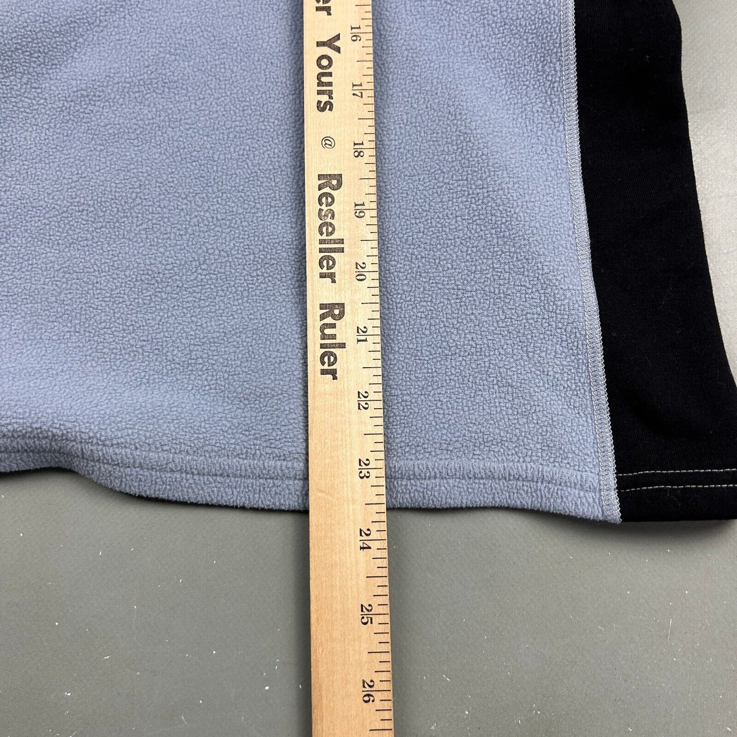 VINTAGE The North Face Green 1/4 Zip Tech Fleece Sweater sz M Mens/ XL Womens