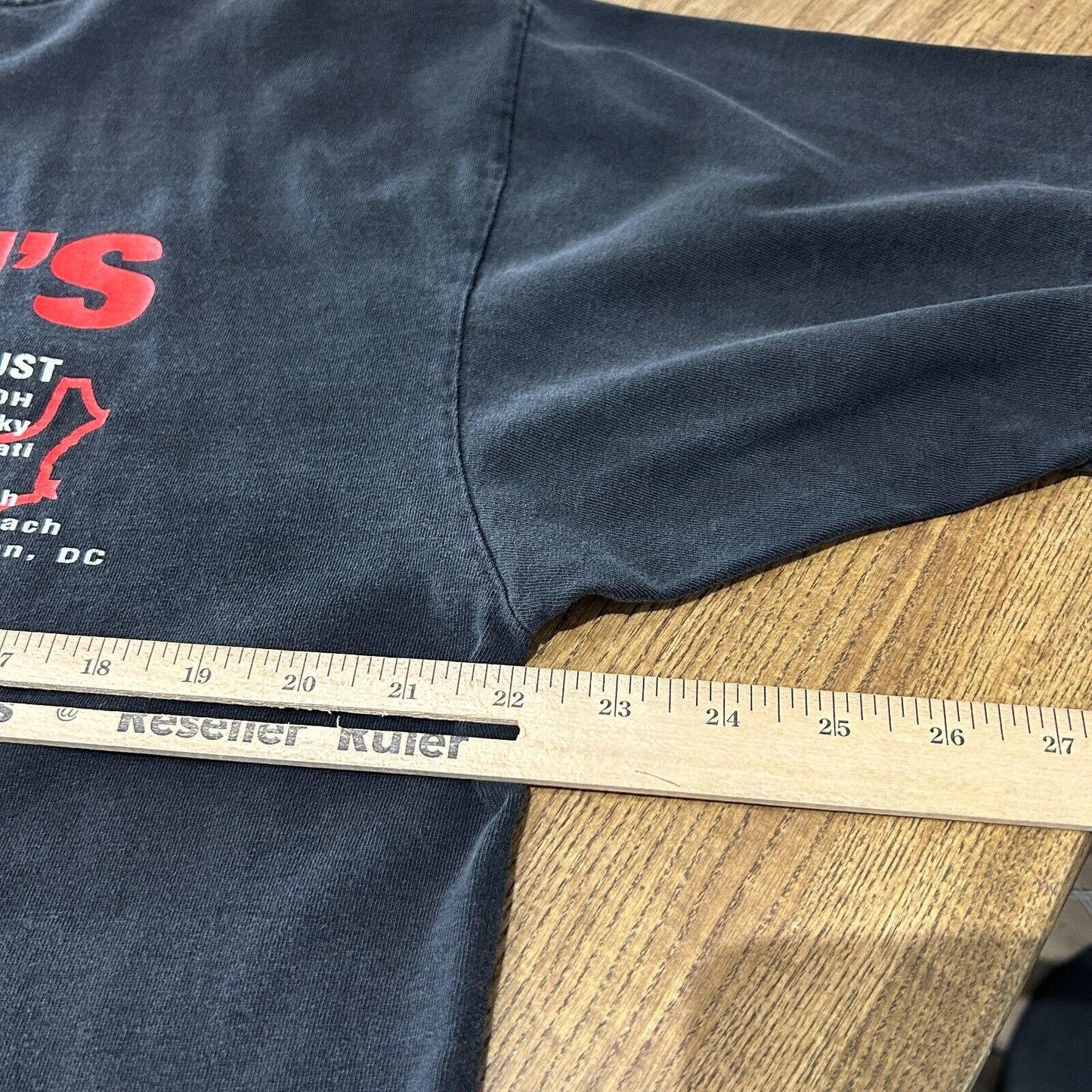 VINTAGE 90s | Summer Of Rib Lovers Faded T-Shirt sz L