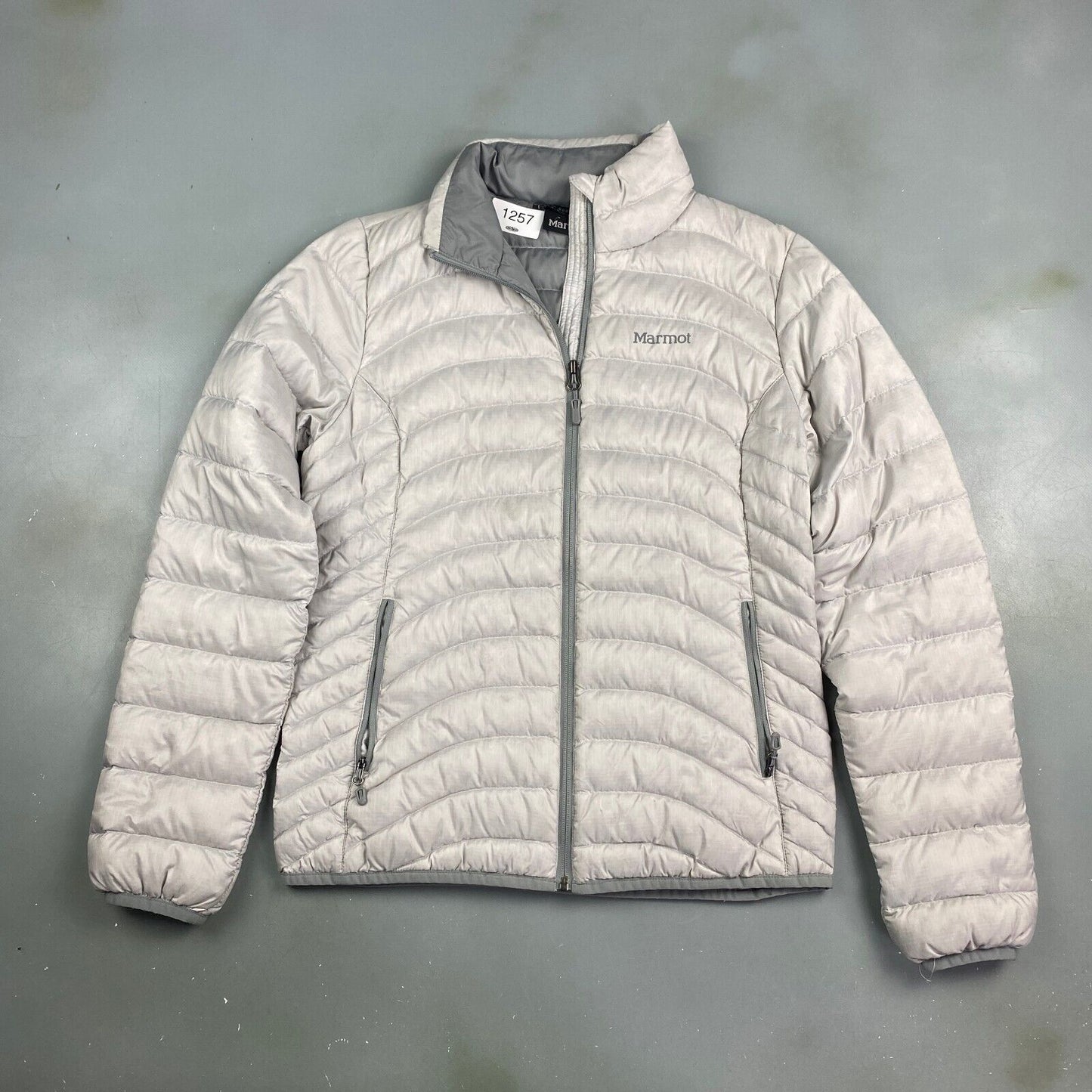 VINTAGE Marmot Silver 600 Fill Light Down Jacket sz Small Adult