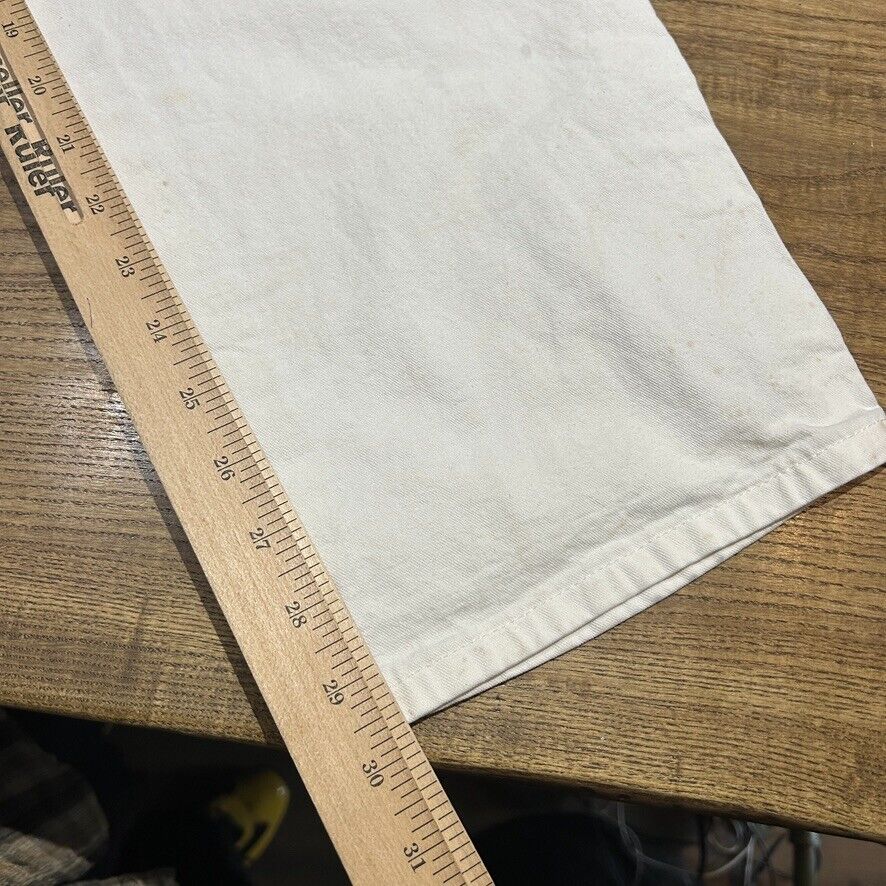 VINTAGE | Dickies White Painters Workwear Pants sz W32 L30