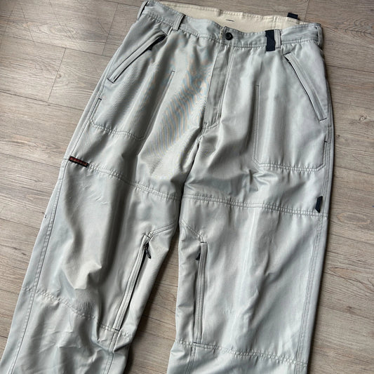 VINTAGE Y2k | Half Pipe Loose Baggy Technical Lined Track Pants sz W36 L32