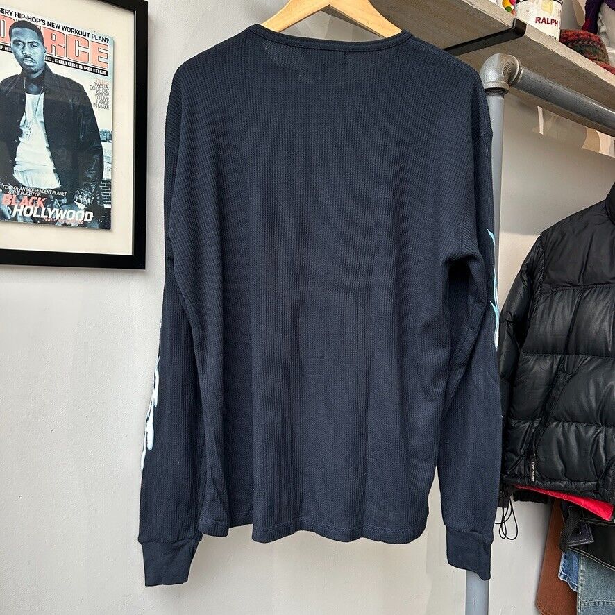 VINTAGE | No Fear Thermal Flame Long Sleeve T-Shirt sz M NWT