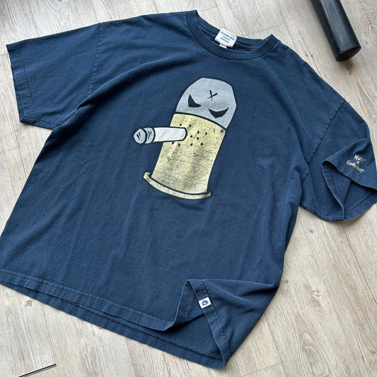 VINTAGE | Frank Kozik x Kidrobot Art T-Shirt sz XL
