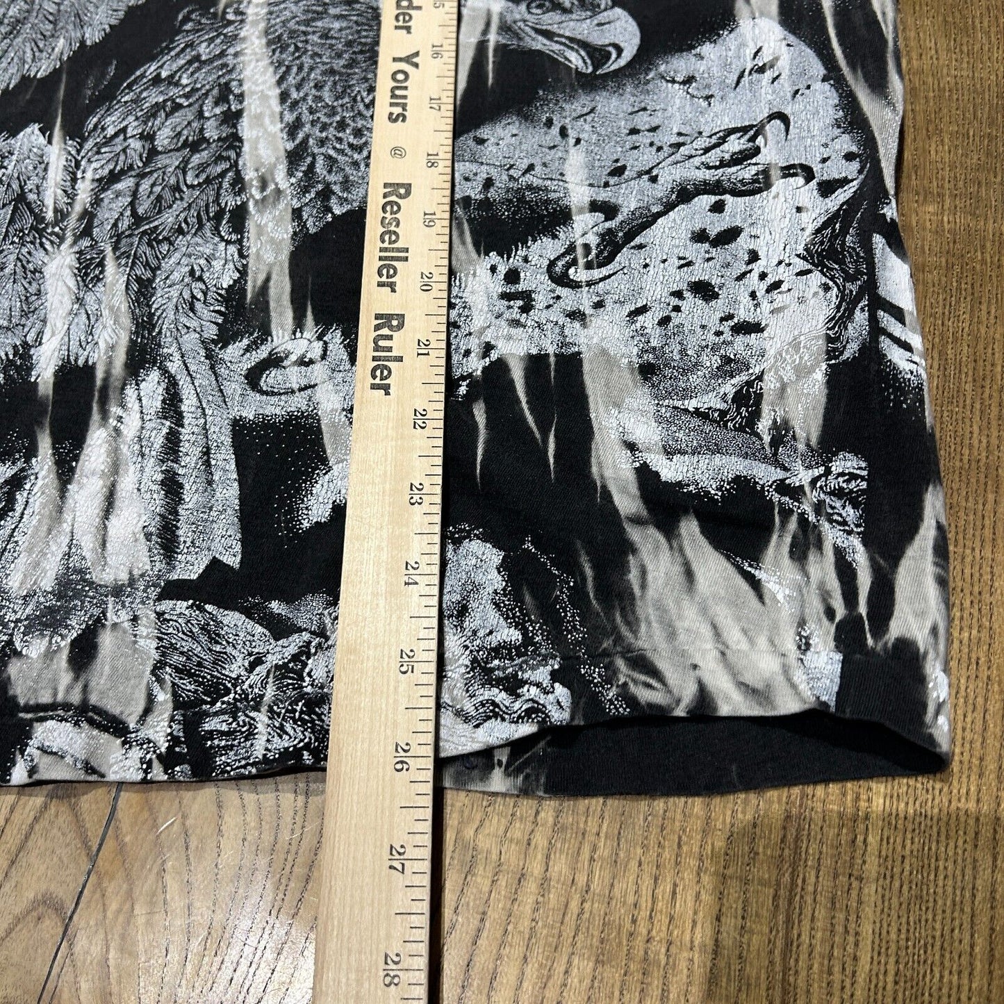 VINTAGE 90s | Psychedelic Nature All Over Print T-Shirt sz XL