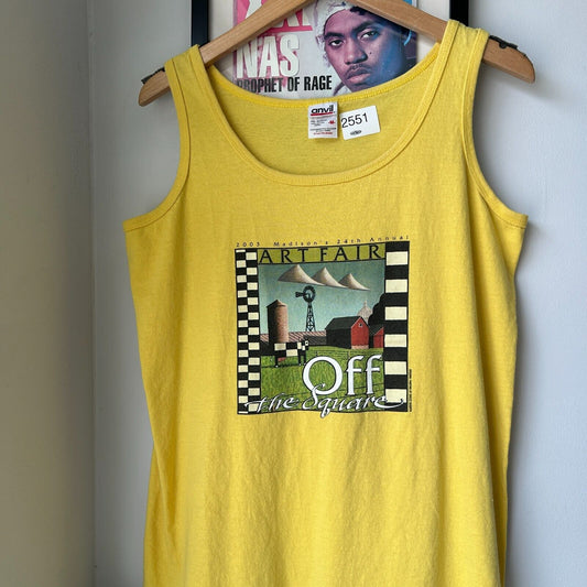 VINTAGE | Madison Art Fair Tank Shirt sz M