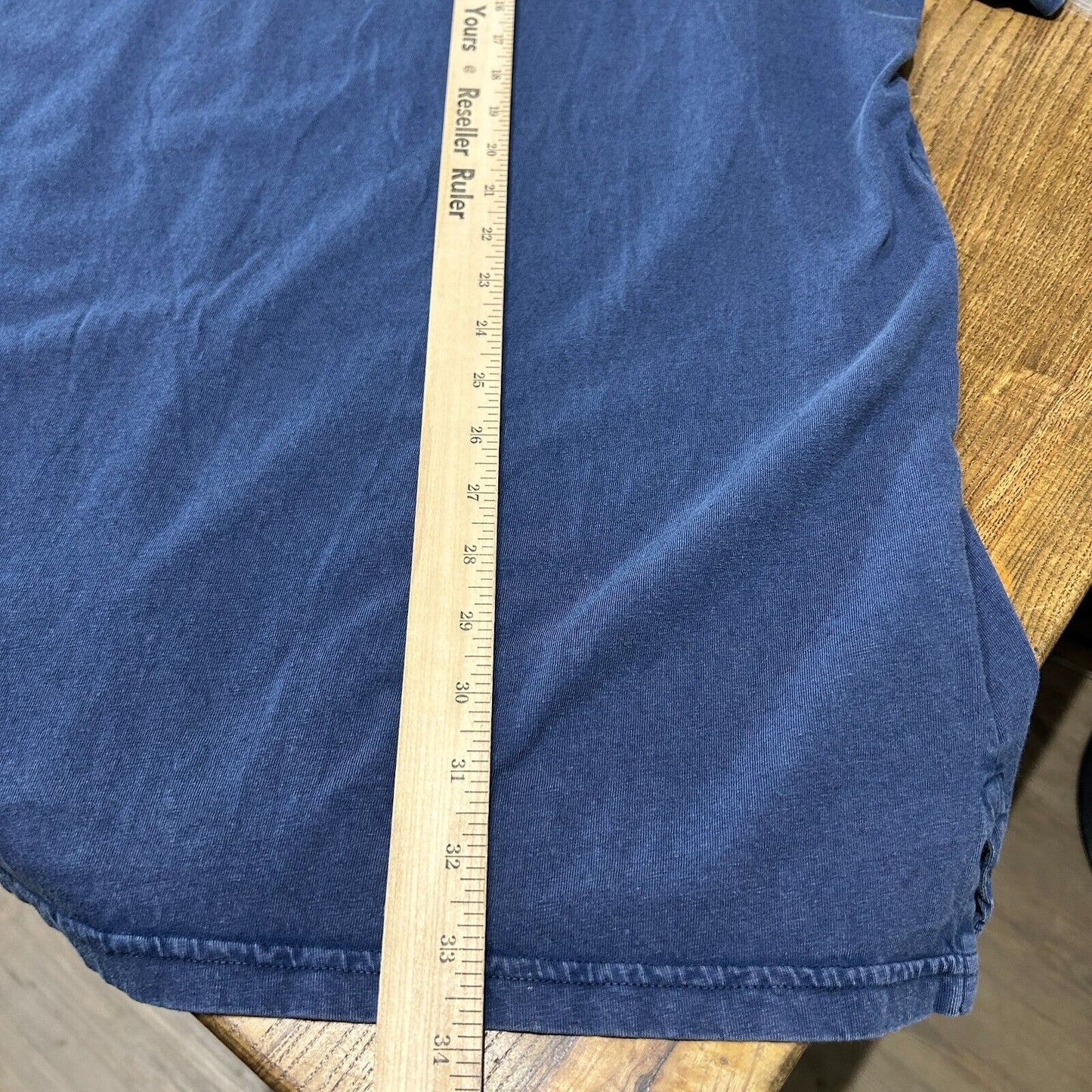 VINTAGE 90s | Ralph Lauren Faded Blue Polo Shirt sz XXL