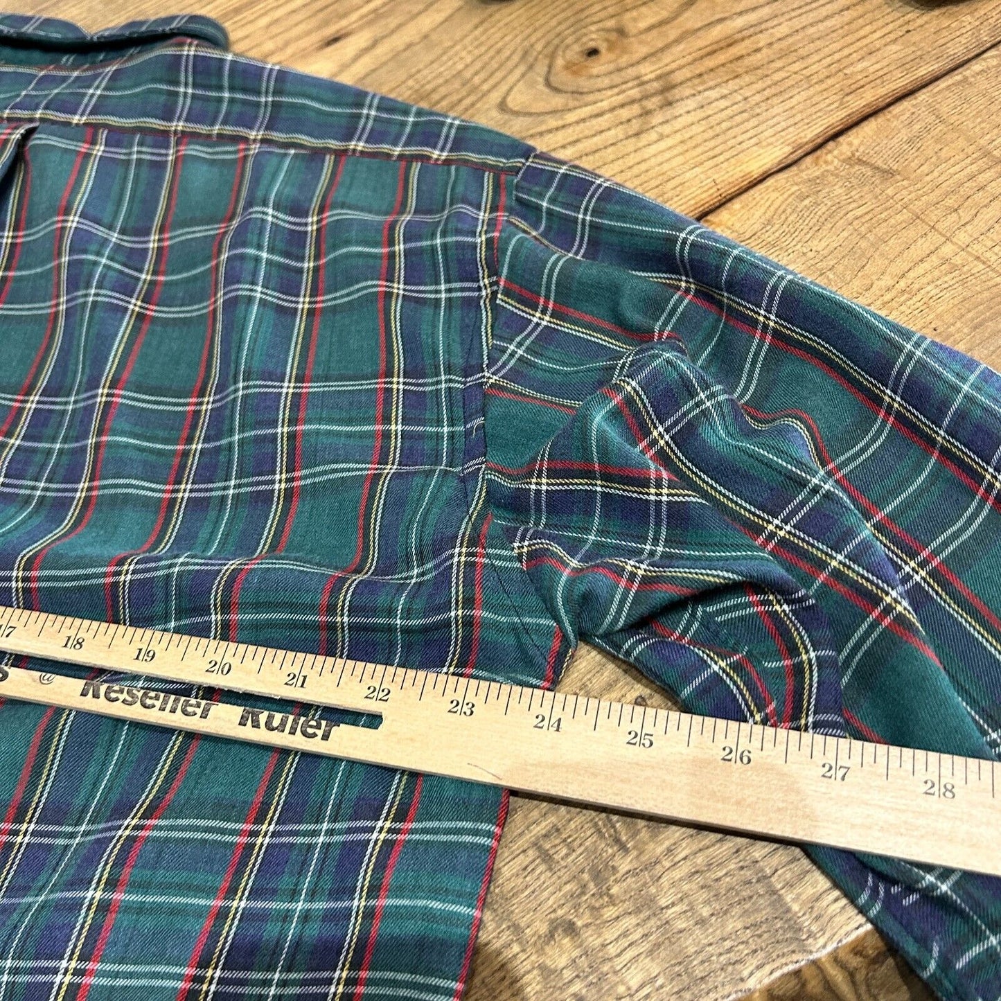 VINTAGE 90s | Ralph Lauren Polo Golf Plaid Button Down Shirt sz L