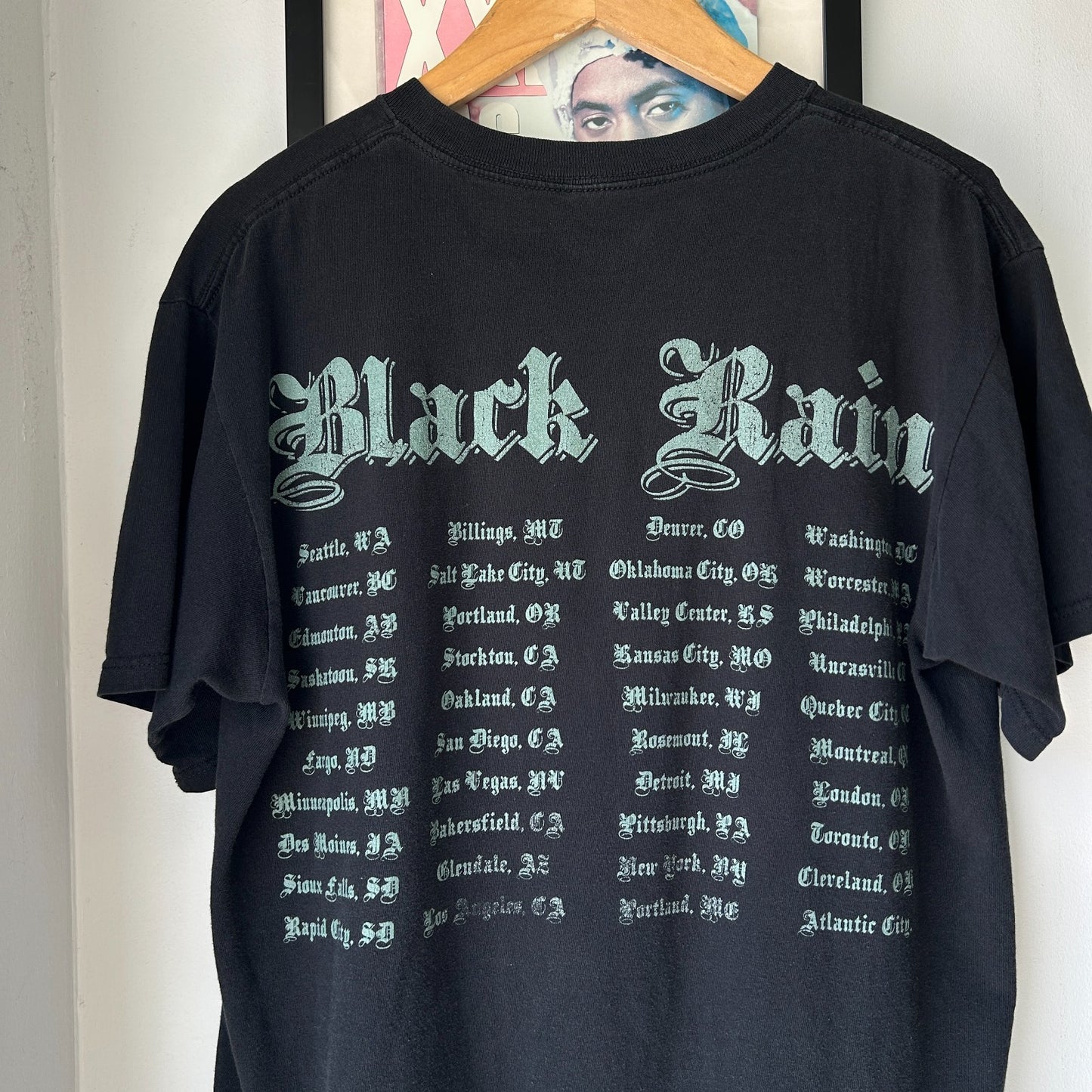 VINTAGE Y2K | Ozzy Ozbourne Black Rain Heavy Metal Band T-Shirt sz M