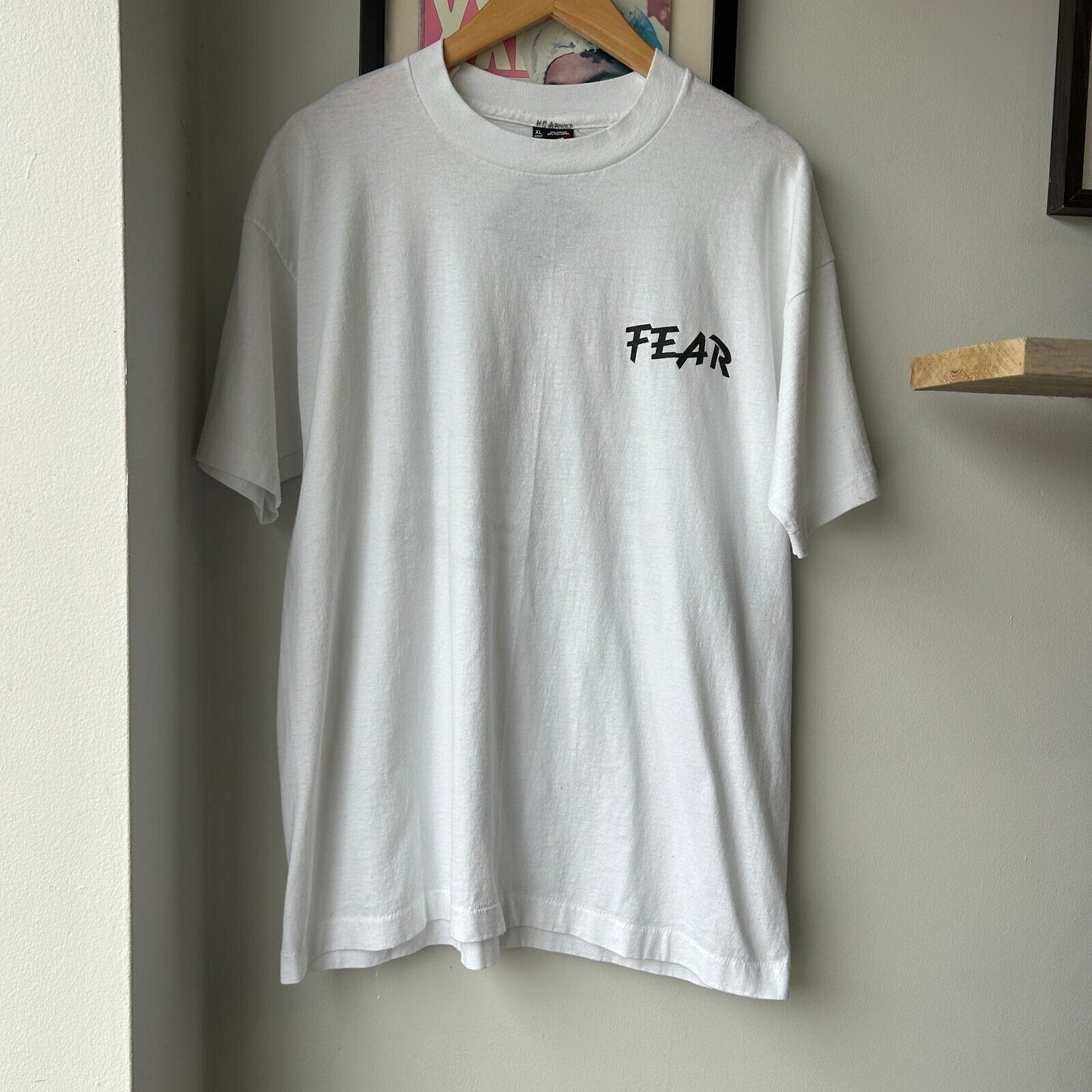 VINTAGE 90s | FEAR Tobacco Control Coalition T-Shirt sz L