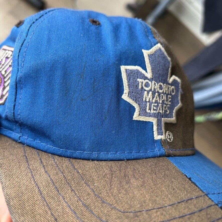 VINTAGE 90s | Toronto Maple Leafs Starter Snapback HAT sz OS Youth*