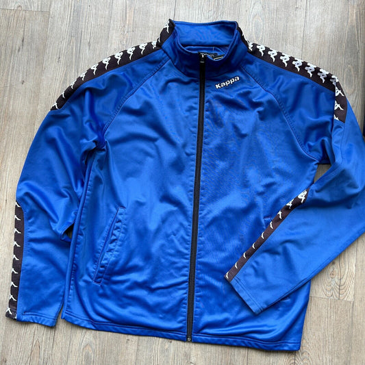 VINTAGE Y2K | KAPPA Blue Full Zip Track Jacket sz M/L Adult