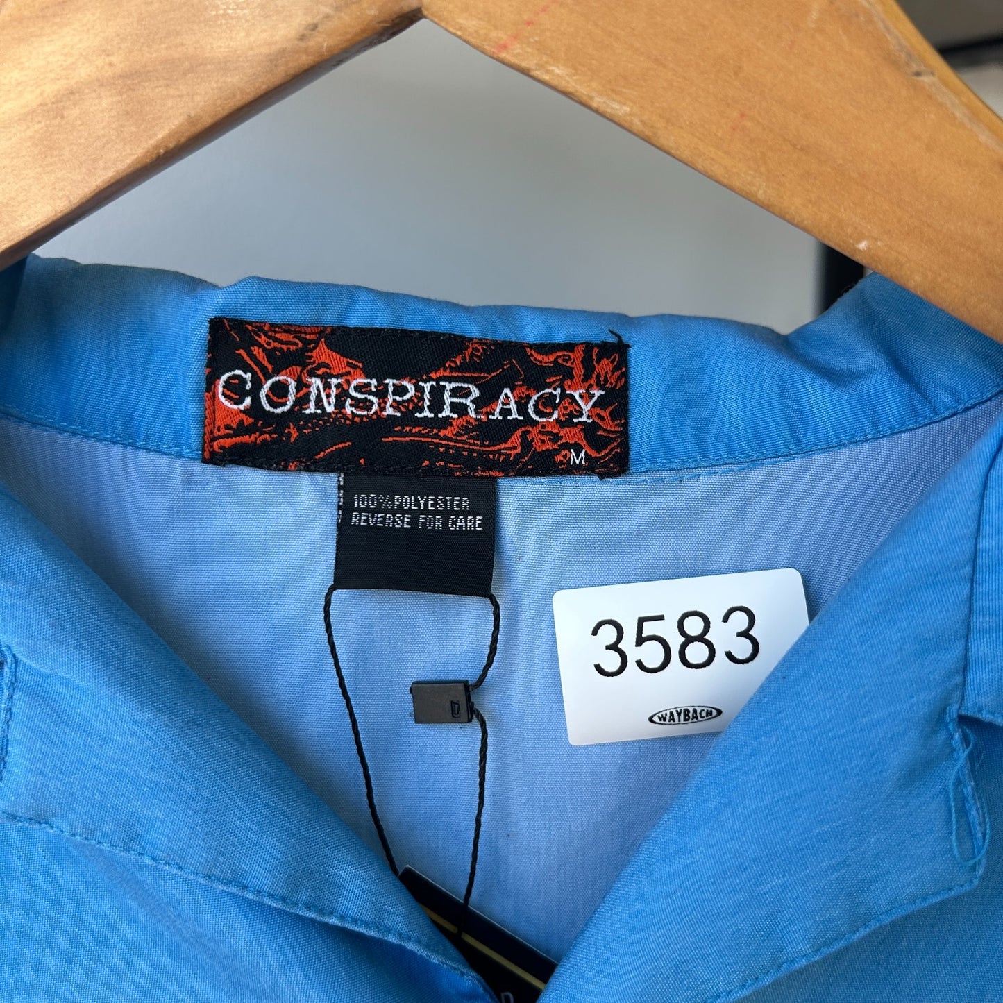 VINTAGE | Jimi Hendrix Conspiracy Short Sleeve Button Down Shirt sz L/XL
