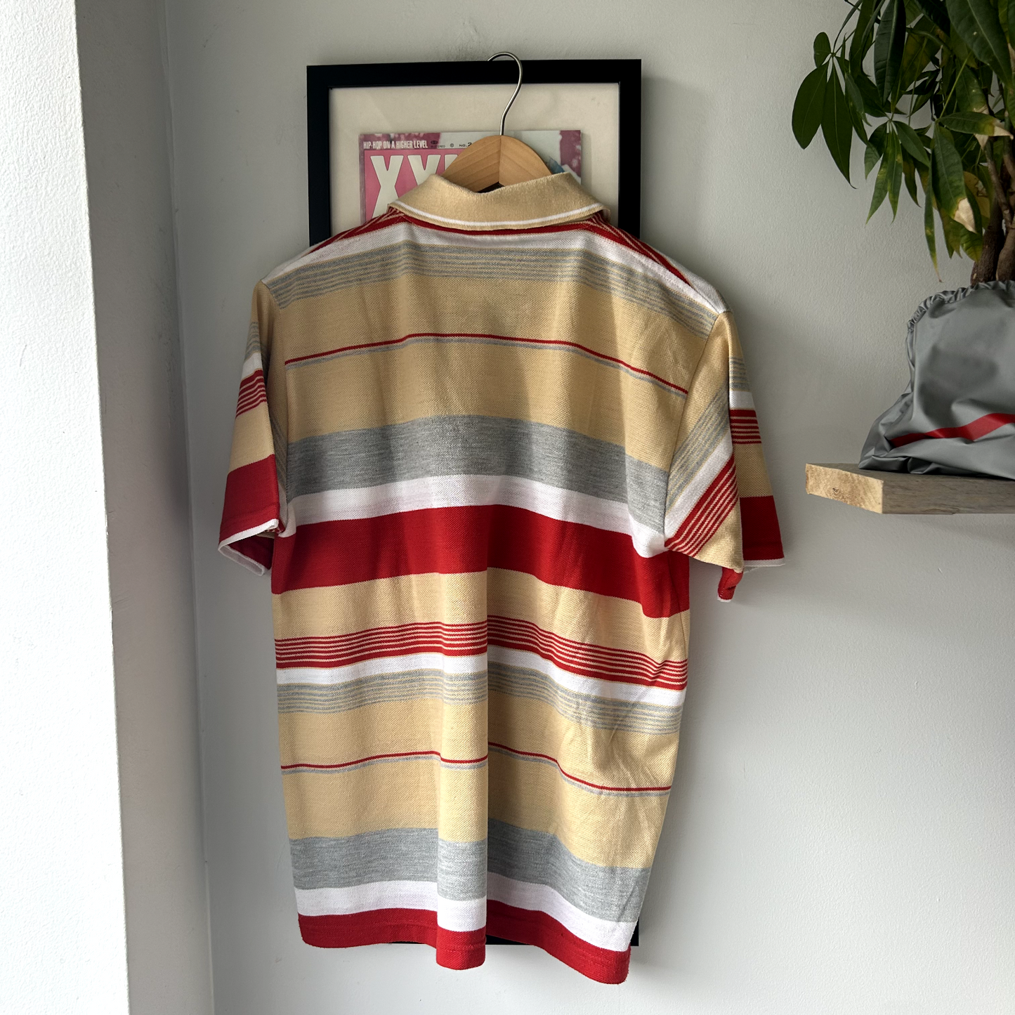 VINTAGE 1990s Reebok Lexis Striped Polo Shirt sz XL Adult