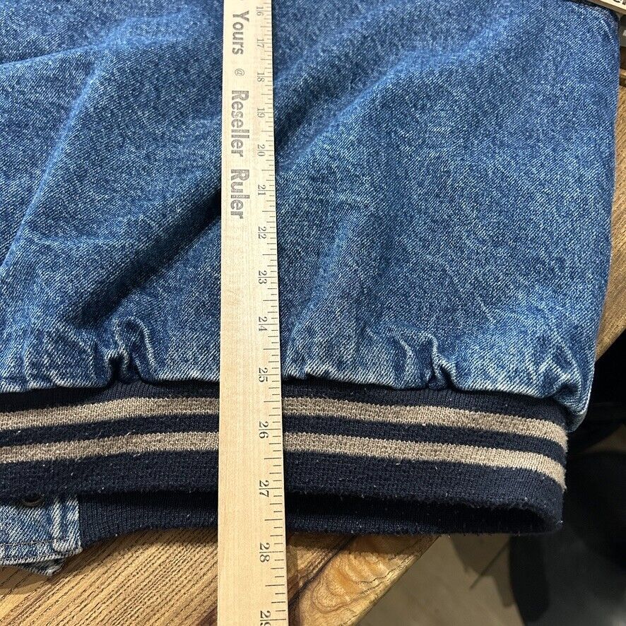 VINTAGE | No Fear Sports Gear Bomber Jacket sz XL