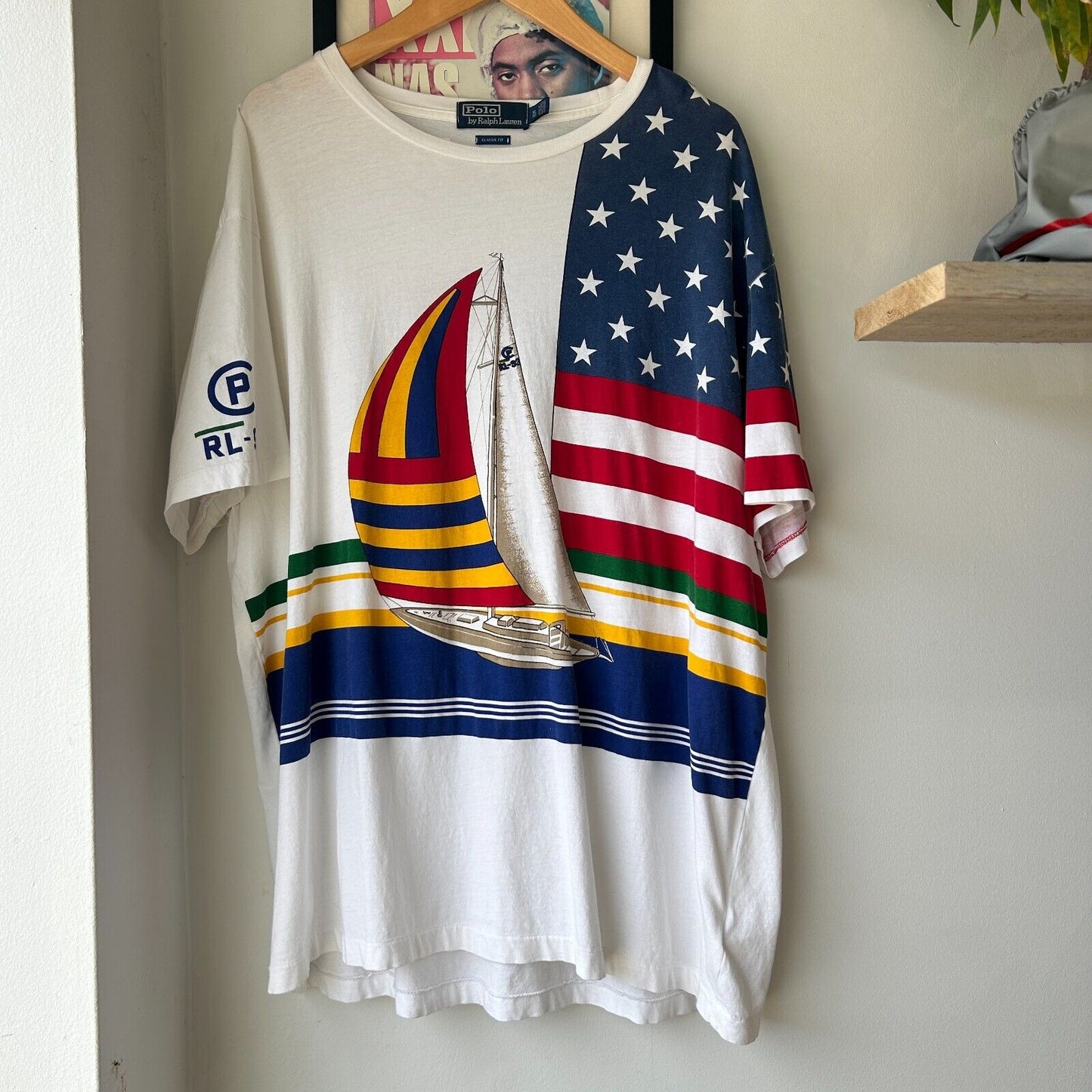 CP-93 Ralph Lauren Sailing Limited Regatta T-Shirt sz XL