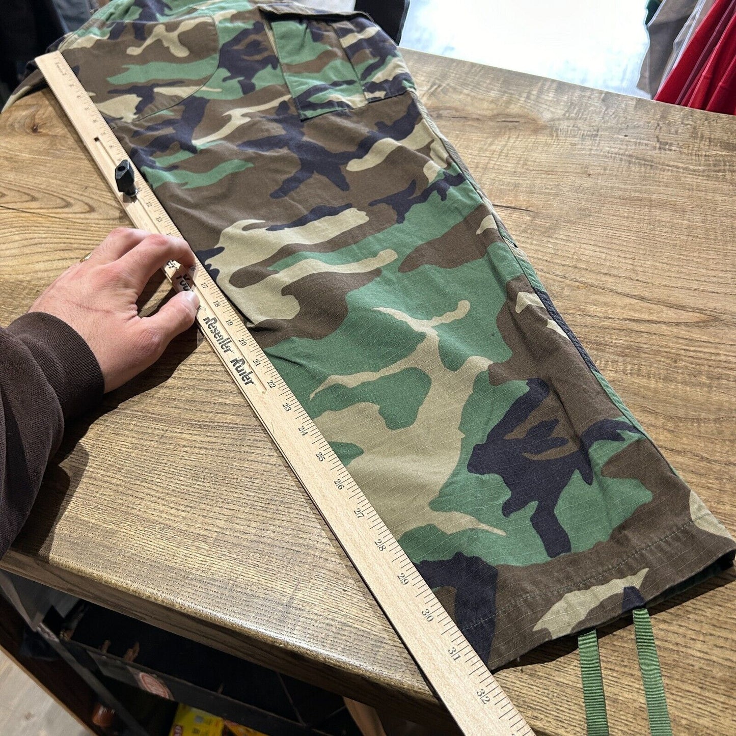 VINTAGE 90s | Military Army Camouflage Fatigues Cargo Pants sz L-Reg / W38