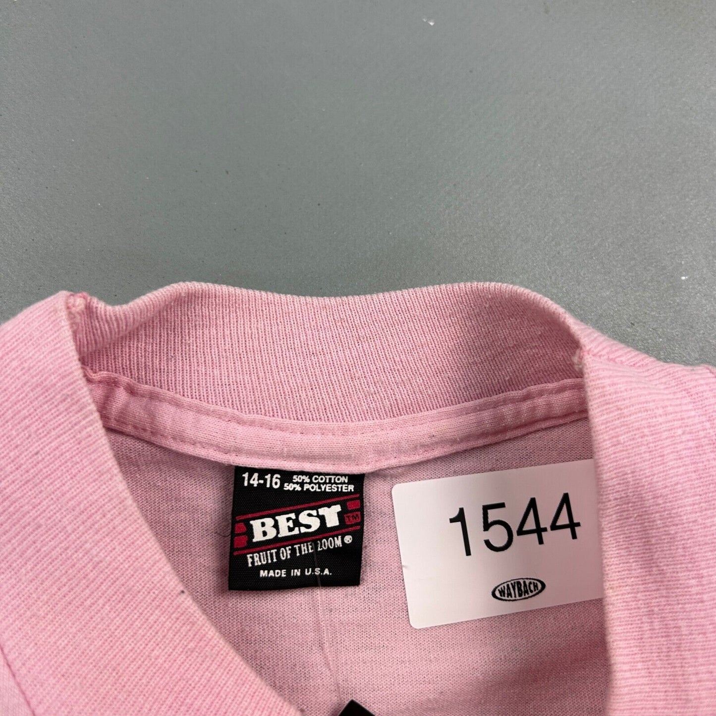 VINTAGE 90s | Field Of Dreams Iowa Pink T-Shirt sz XS Men Adult
