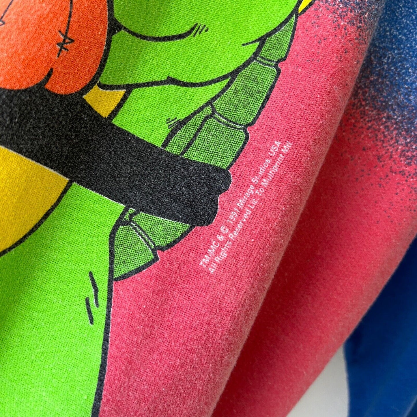 VINTAGE 90s | Ninja Turtles Crew Sweater sz XS / Youth L