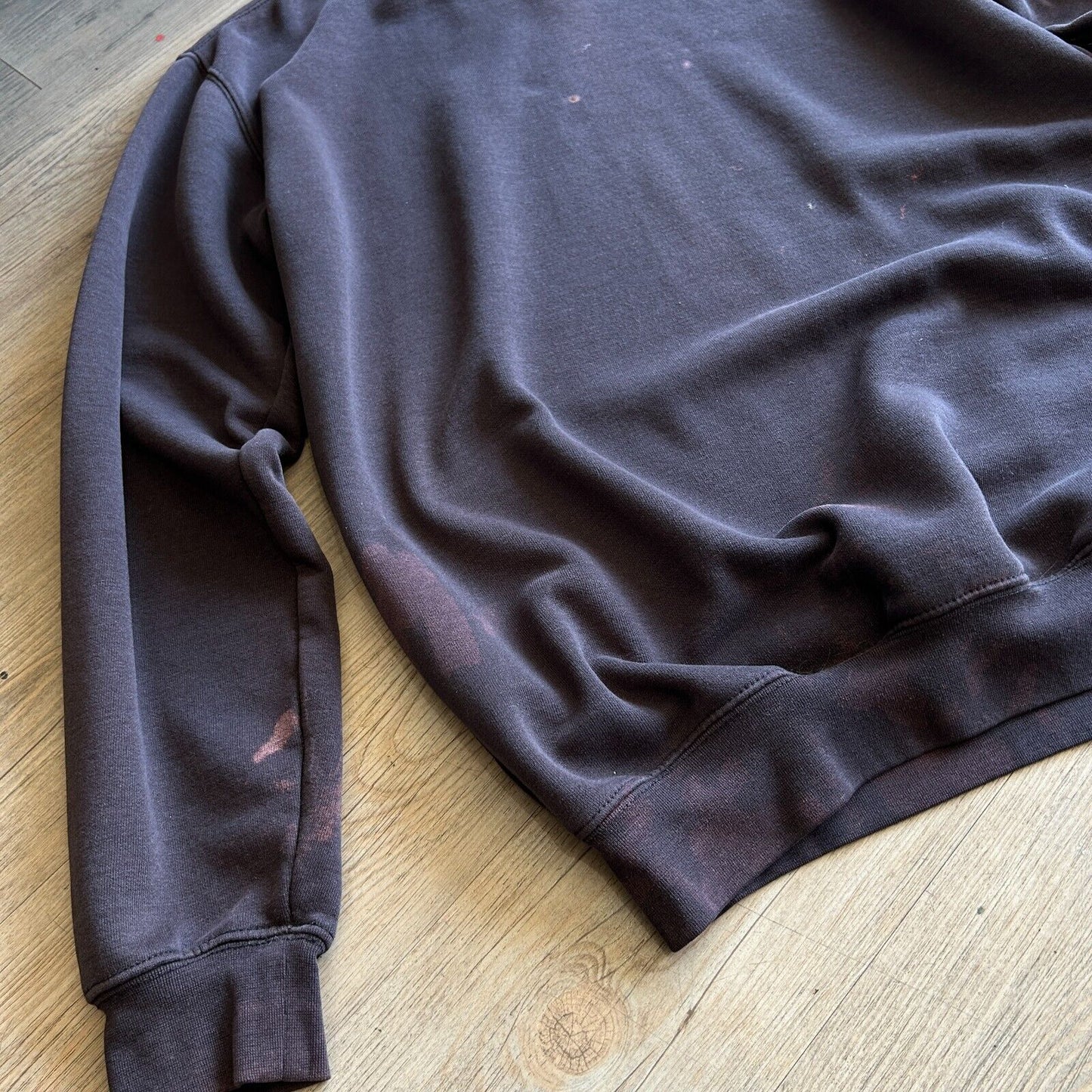VINTAGE | CARHARTT Embroidered Logo Faded Crew Sweater sz S
