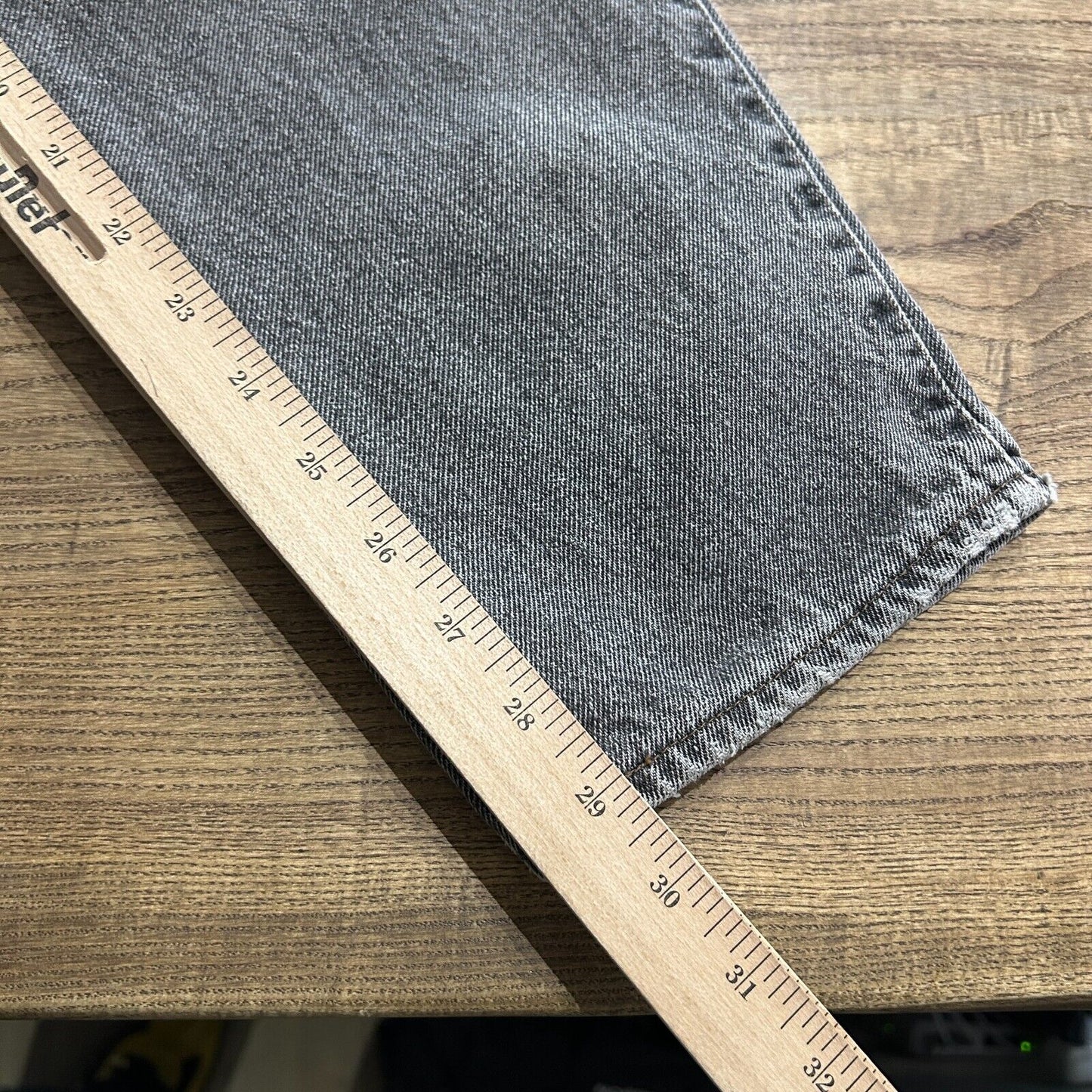 VINTAGE 90s | Levis SilverTab Faded Black Jeans Pants sz W32 L30