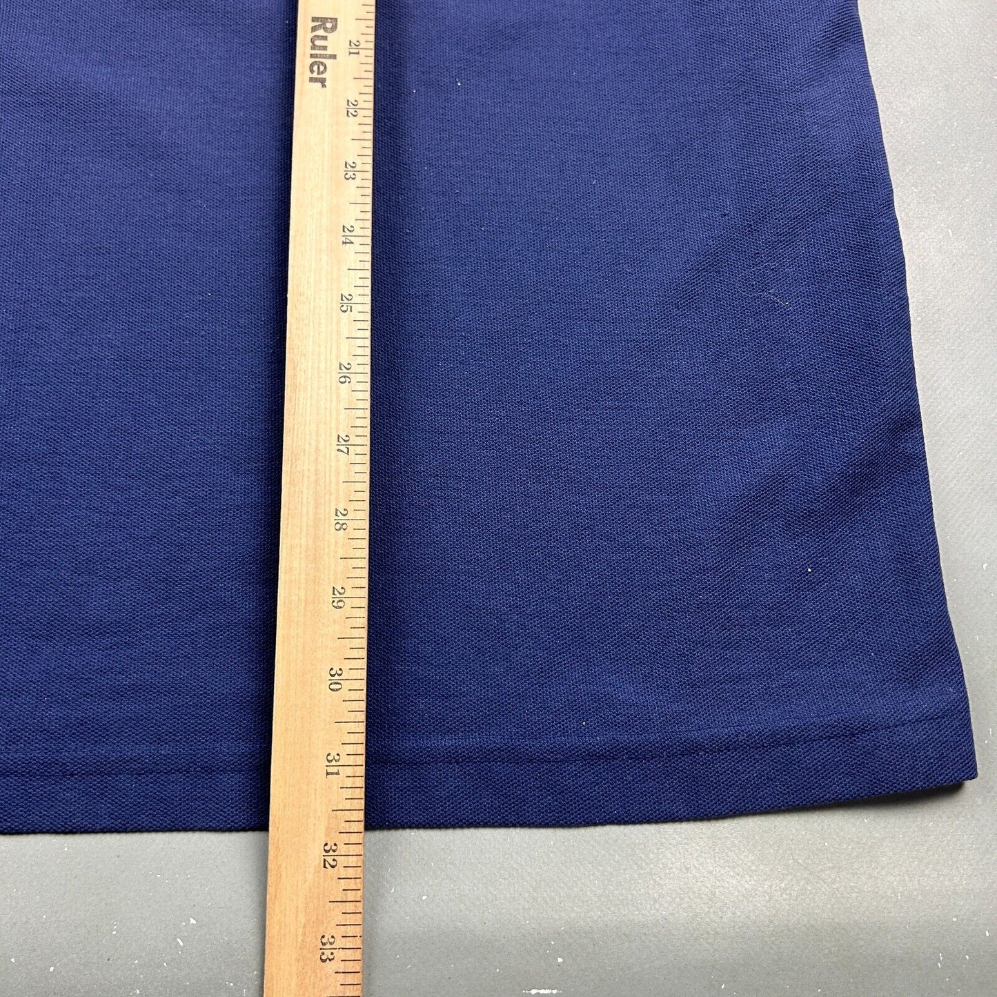 VINTAGE 90s | Notre Dame Golf Diagonal Cut Polo Shirt sz XL Adult