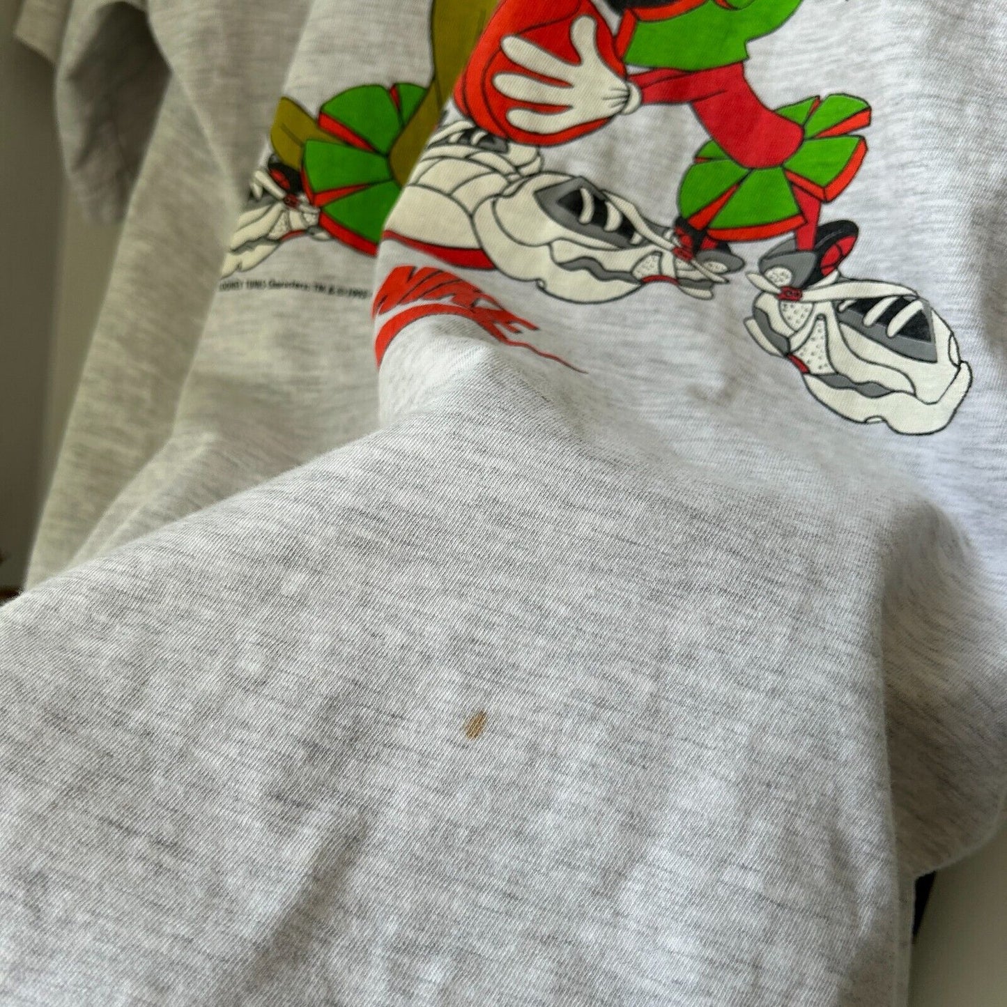 VINTAGE 1993 | Michael Jordan Scream Team Looney Tunes NIKE T-Shirt sz M Adult