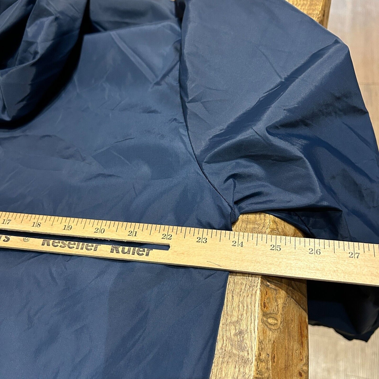 VINTAGE | Eddie Bauer 1/2 Zip Navy Anorak Windbreaker Jacket sz L