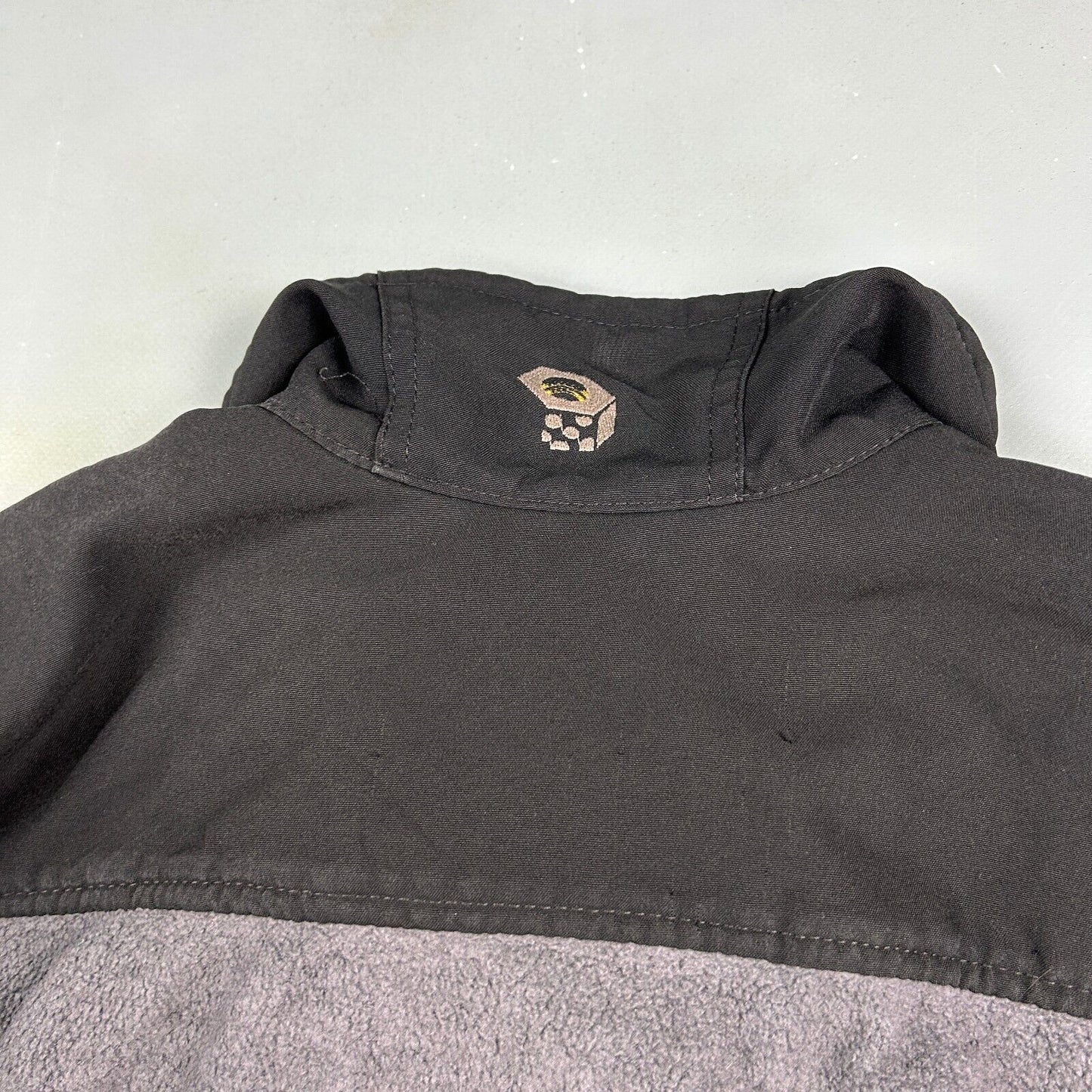 VINTAGE Mountain Hard Wear Zip Up Gore Windstopper Fleece Sweater sz Small Adult