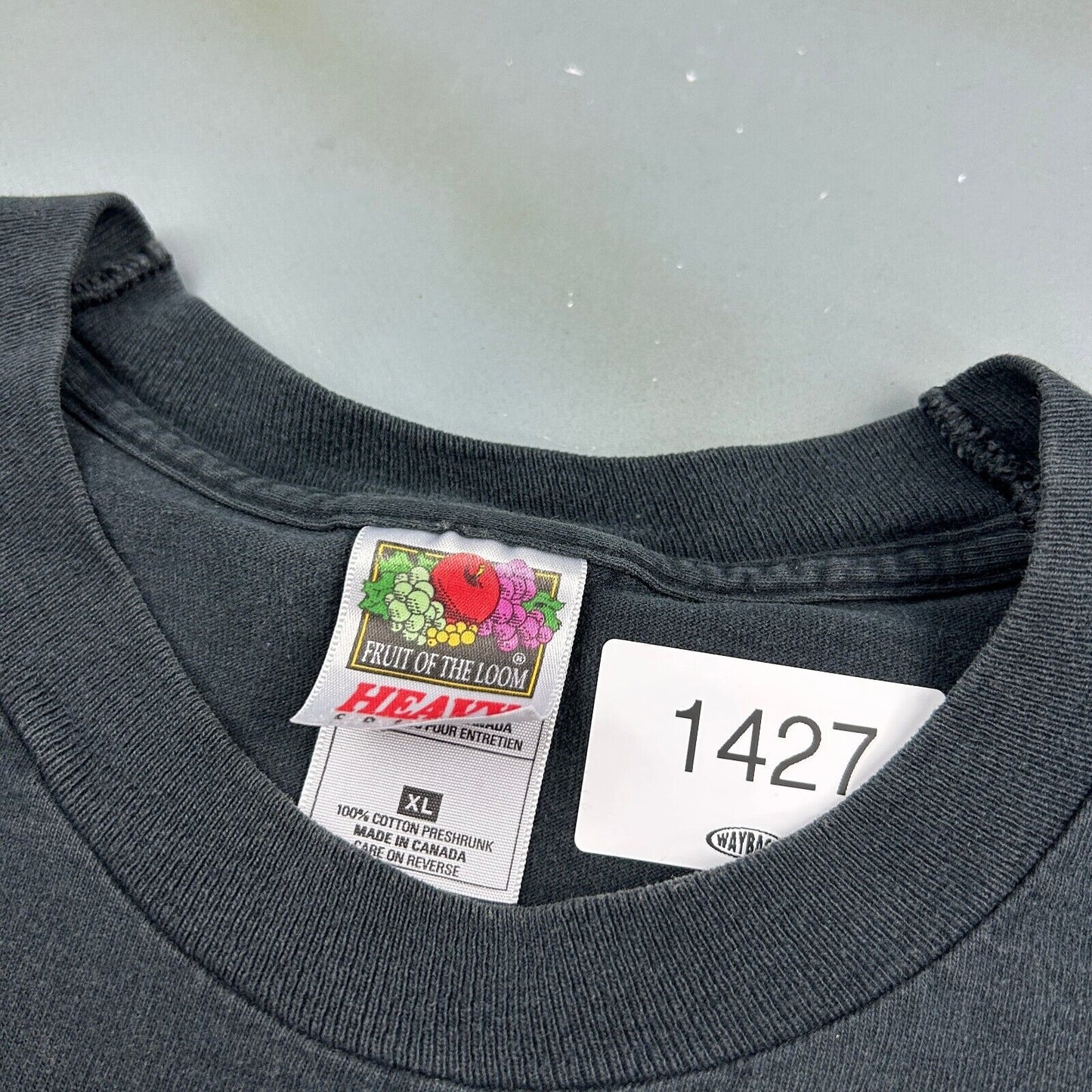 VINTAGE 90s Toronto Life In The Know Black T-Shirt sz XL Adult