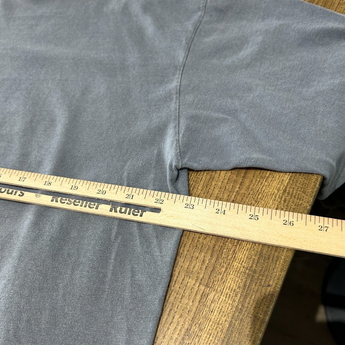 VINTAGE 90s | Banana Republic Over Dyed Faded Charcoal T-Shirt sz L-XL