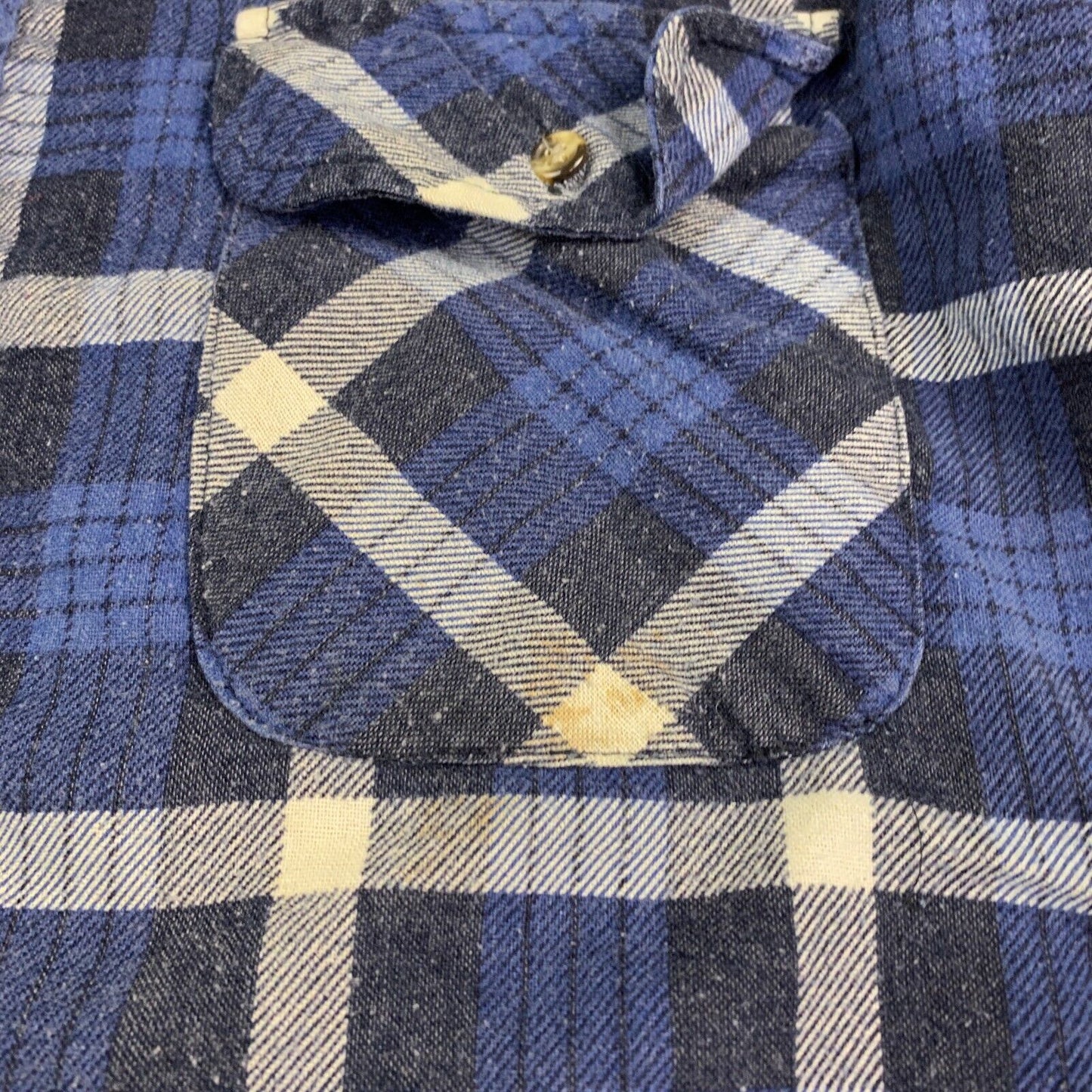 VINTAGE 90s Outdoor Exchange Plaid Lined Flannel Button Up Shirt sz XL Adult