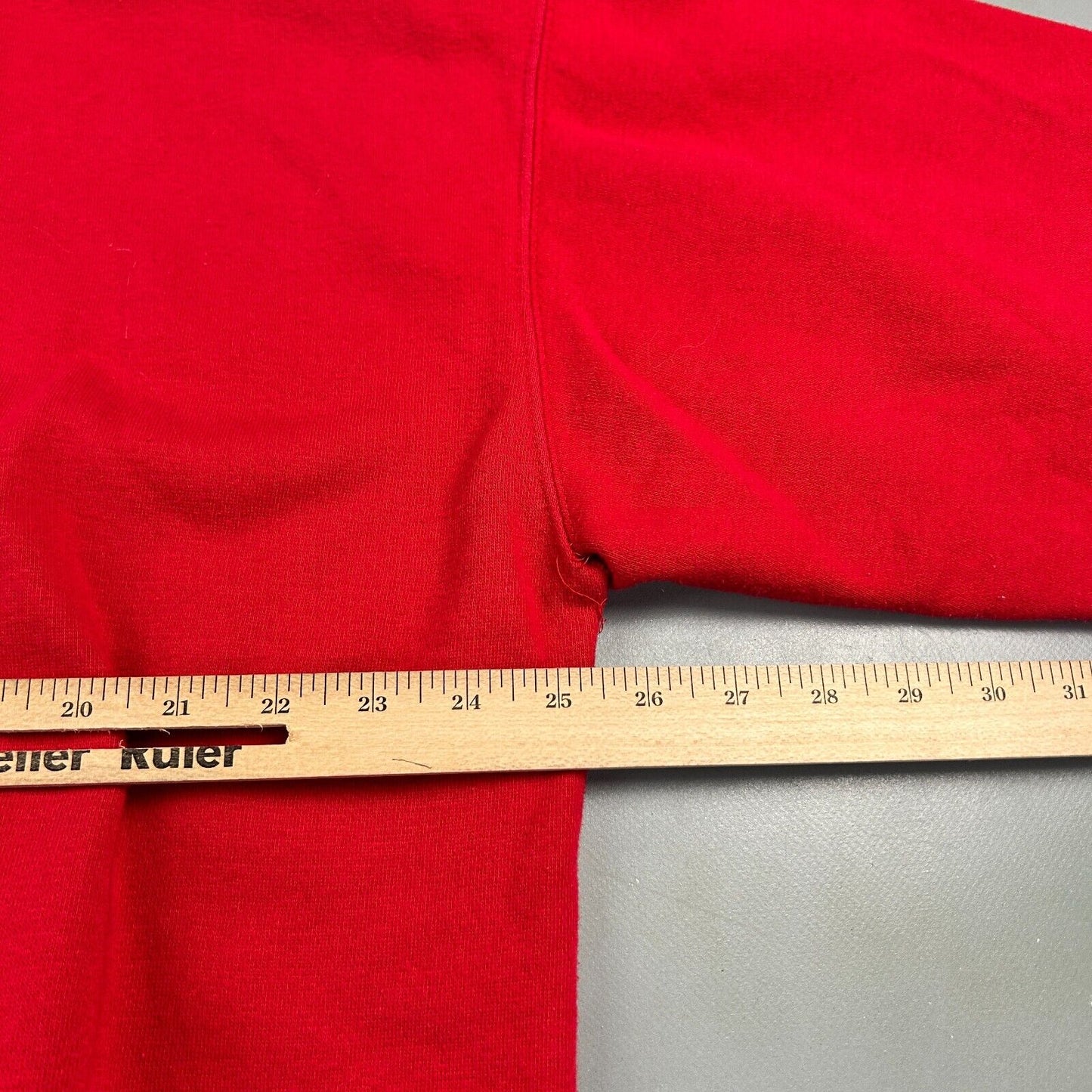 VINTAGE | NIKE Mid Swoosh Football Red Hoodie Sweater sz XL Adult