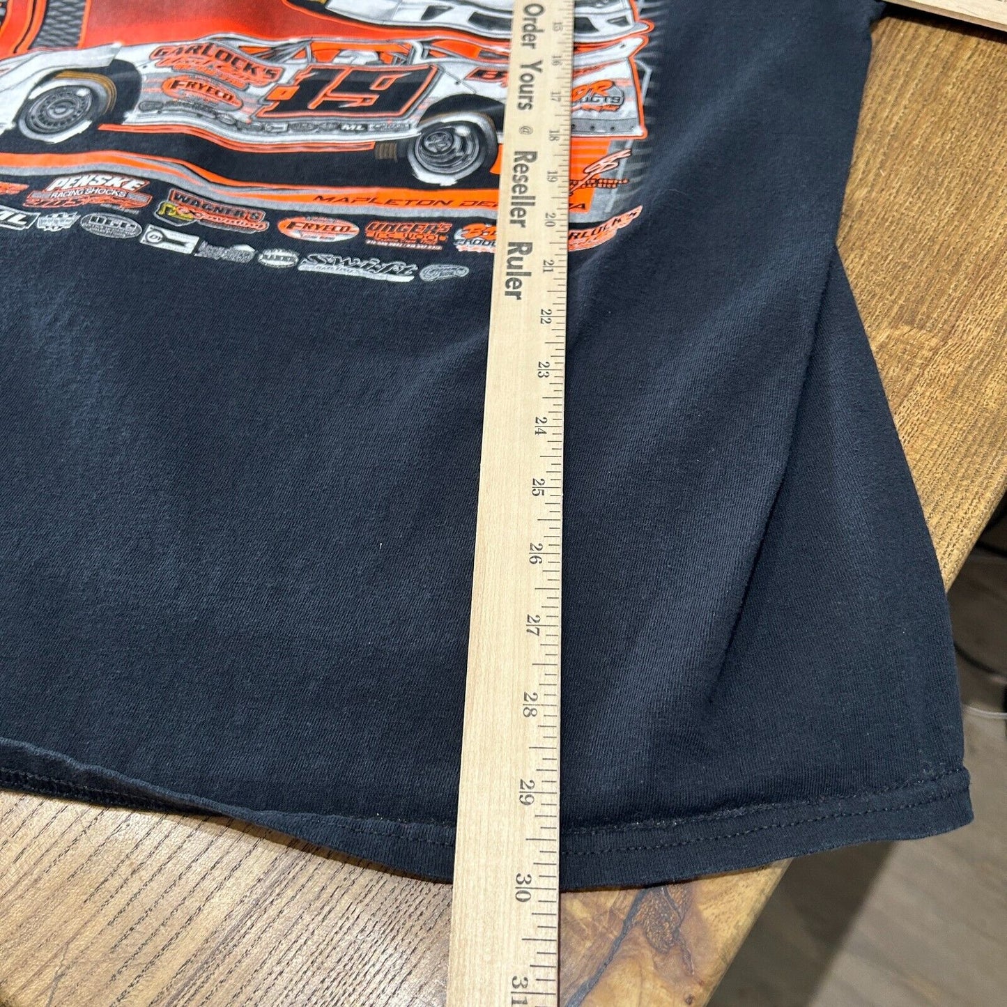 VINTAGE | Racing Penske Car Long Sleeve T-Shirt sz L