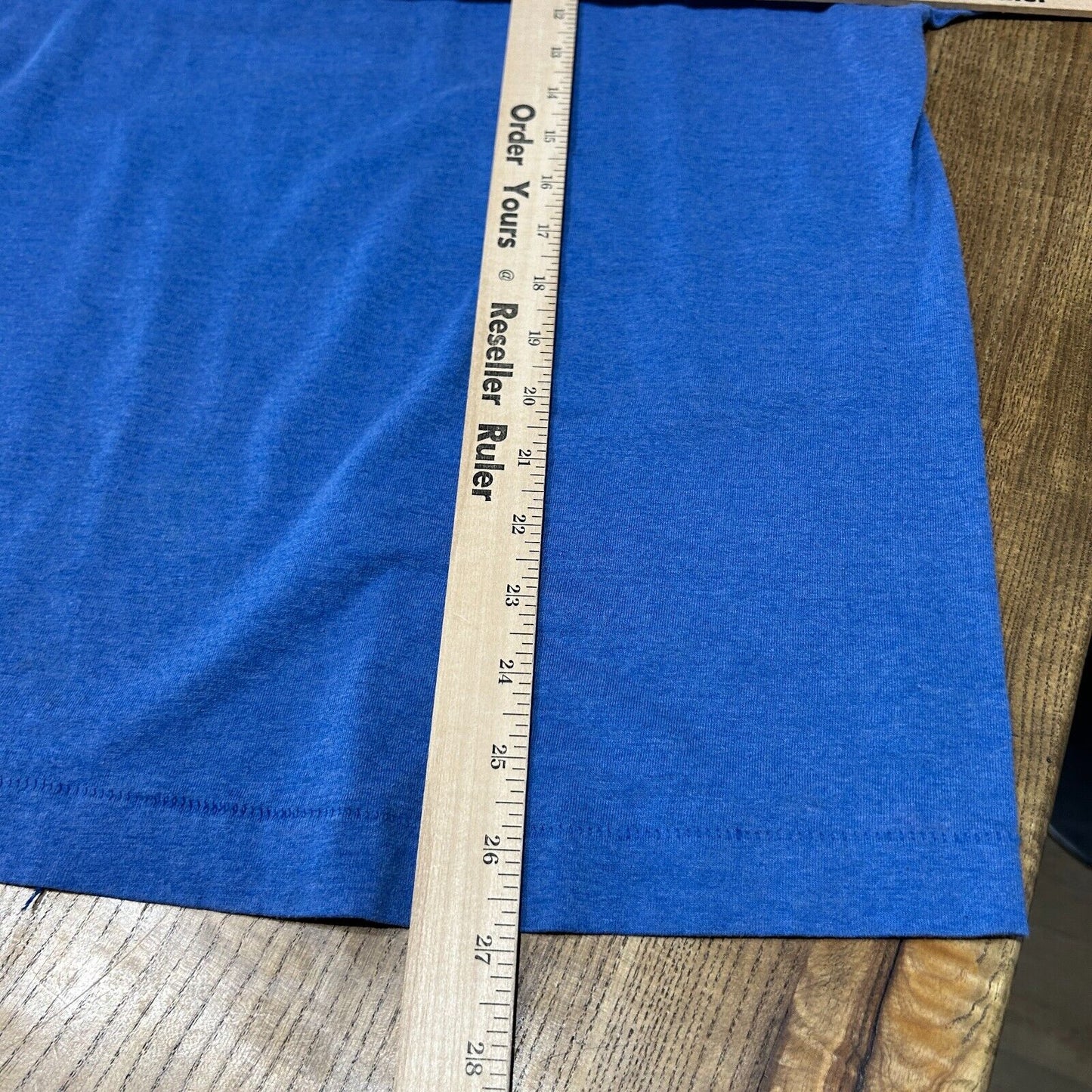 VINTAGE 80s | Tupper Lake NY Nature Blue T-Shirt sz M Adult