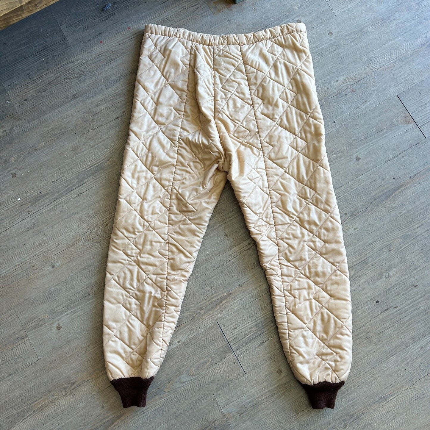 VINTAGE 70s 80s | Military Quilted Liner Pants W38 L30